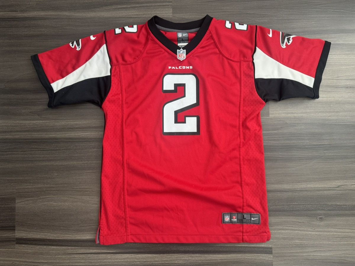 Nike YOUTH LARGE Nike Atlanta Falcons Jersey Matt Ryan #2 Jersey Size US L / EU 52-54 / 3 - 1 Thumbnail
