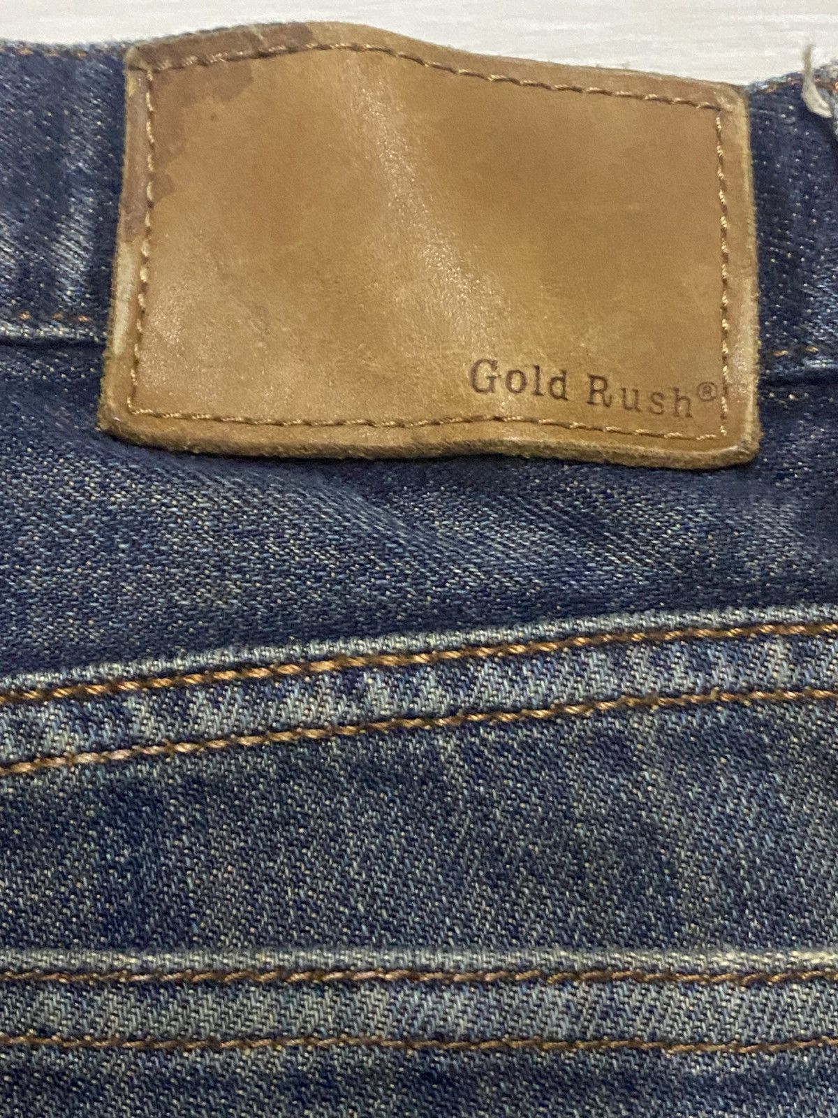 Hysteric Glamour Vintage Japanese Brand Gold Rush Bootcut Flare Jeans Size US 31 - 13 Thumbnail
