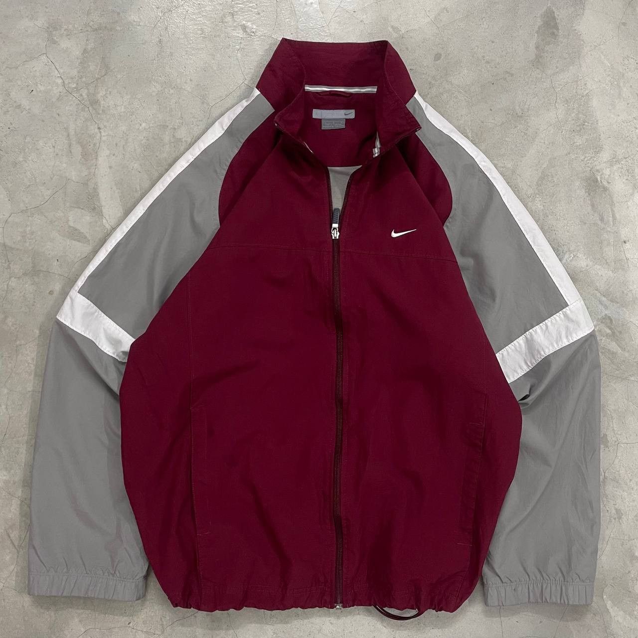 Nike Vintage 90S Nike Big Swoosh Windbreaker Jacket Size US L / EU 52-54 / 3 - 1 Thumbnail