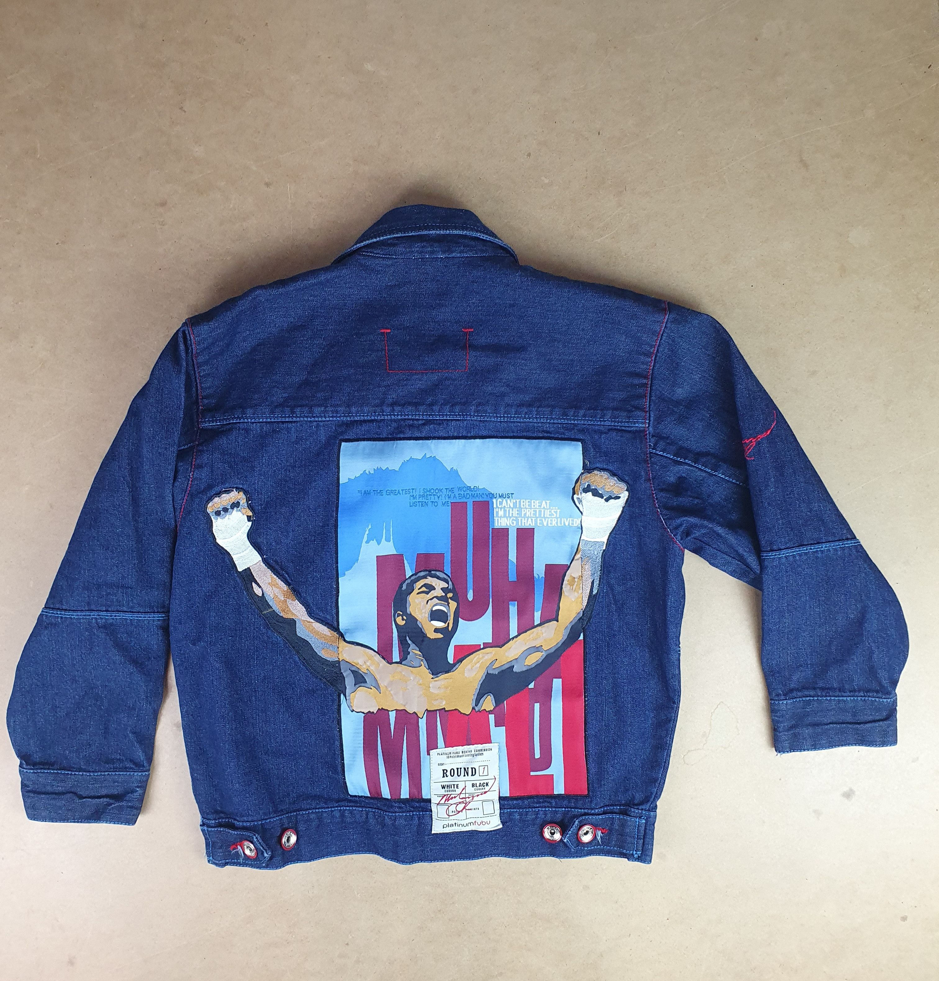 Fubu Denim jacket FubuPlatinum Mohammad Ali Size S / US 4 / IT 40 - 1 Thumbnail