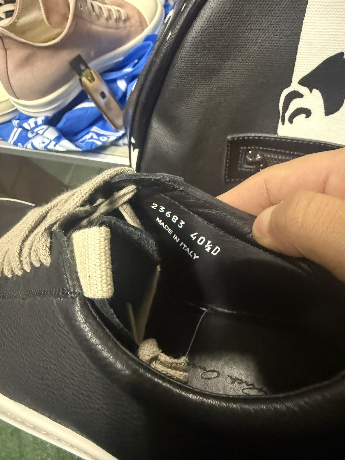 Rick Owens Rick Owens Vintage Leather Low-top Size US 8 / EU 41 - 4 Thumbnail