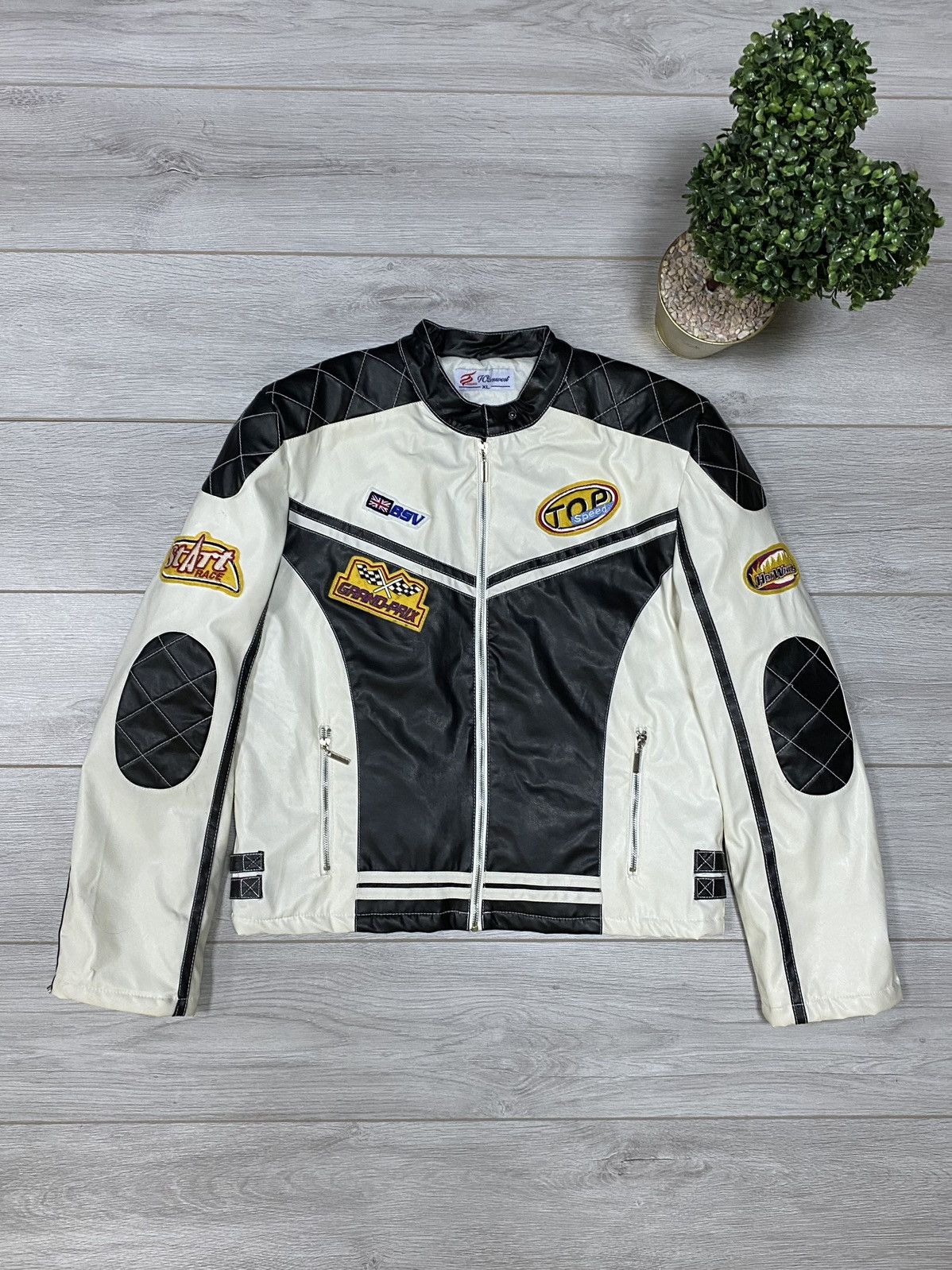 Vintage Racing Vintage Jacket Wonder Team Y2k Size US XL / EU 56 / 4 - 1 Thumbnail