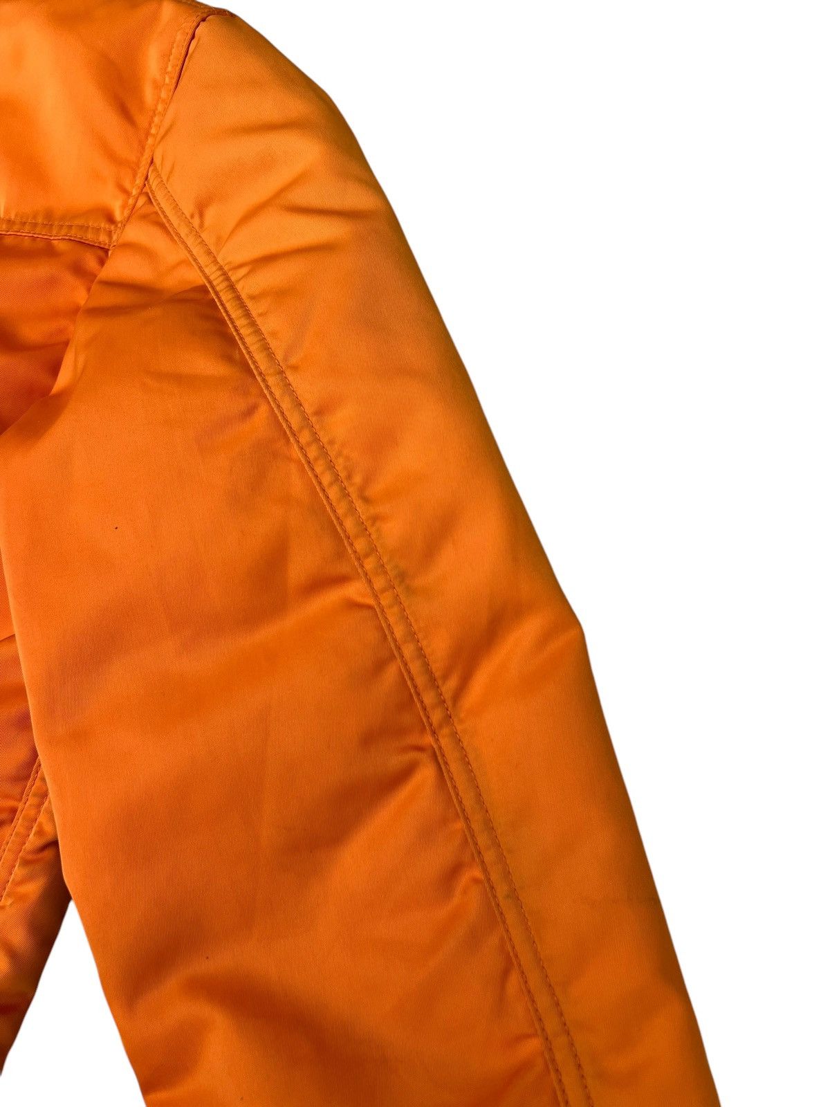 Marithe + Francois Girbaud Vintage 90s Marithe Francois Girbaud Orange Cropped Jacket Size US M / EU 48-50 / 2 - 22 Thumbnail