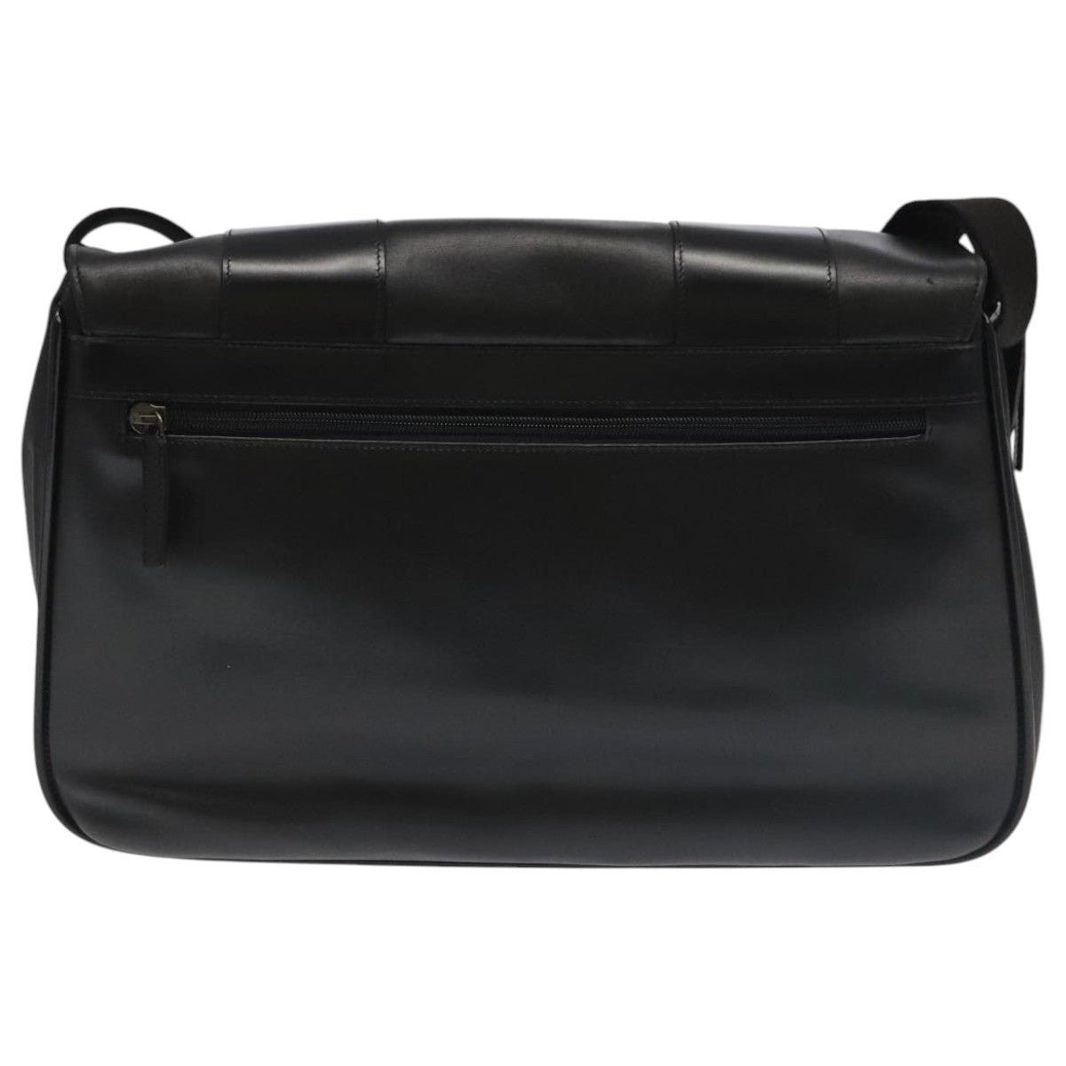 Versace Versace Shoulder Bag Leather Black Size ONE SIZE - 2 Thumbnail