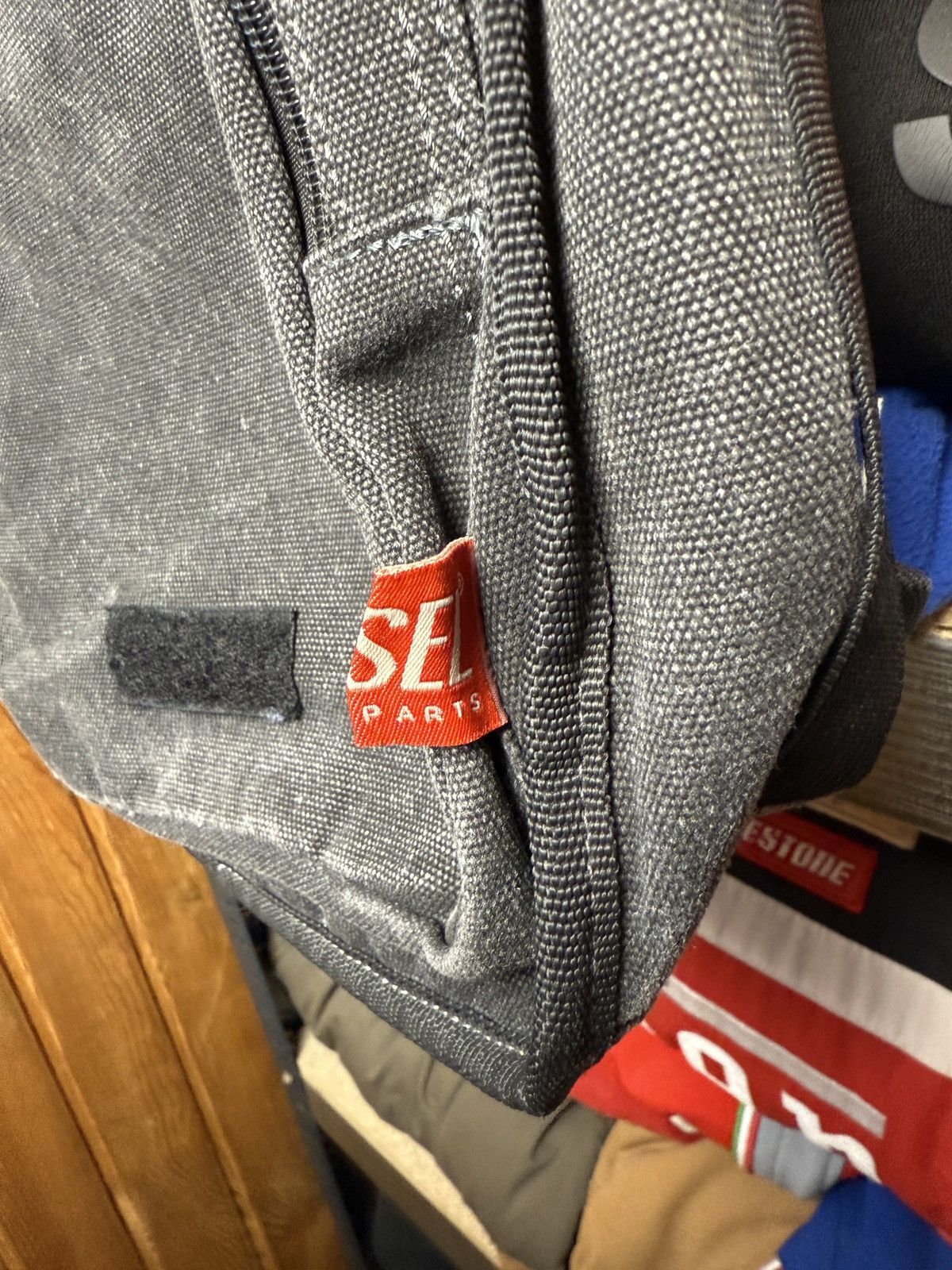 Diesel Rare Vintage 90’s DIESEL SPARE PARTS Jeans Bag Y2K Size ONE SIZE - 7 Thumbnail