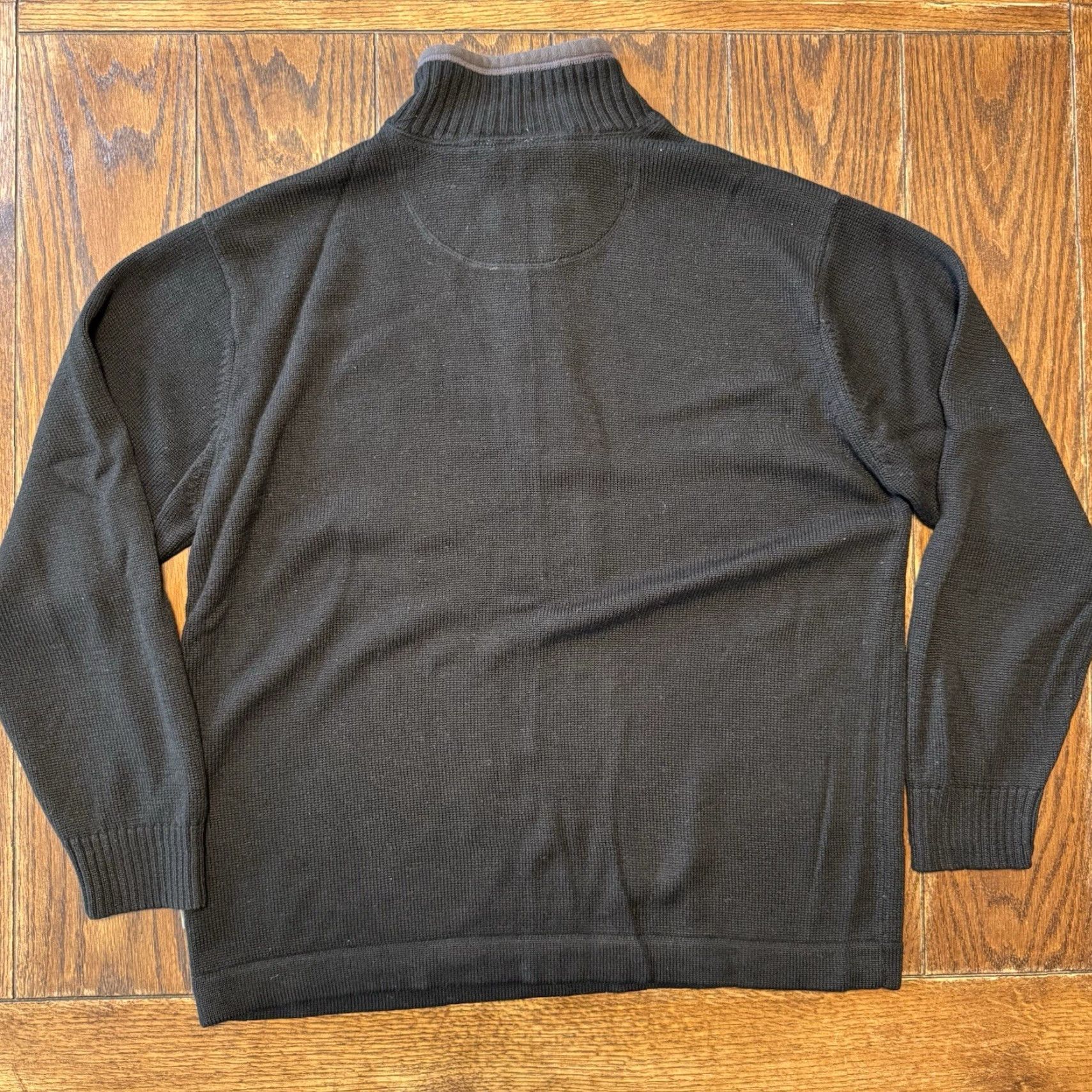 The North Face The North Face Sweater 1/4 Zip Pullover Men’s Large Black Wool Blend a5 Series Size US L / EU 52-54 / 3 - 6 Thumbnail
