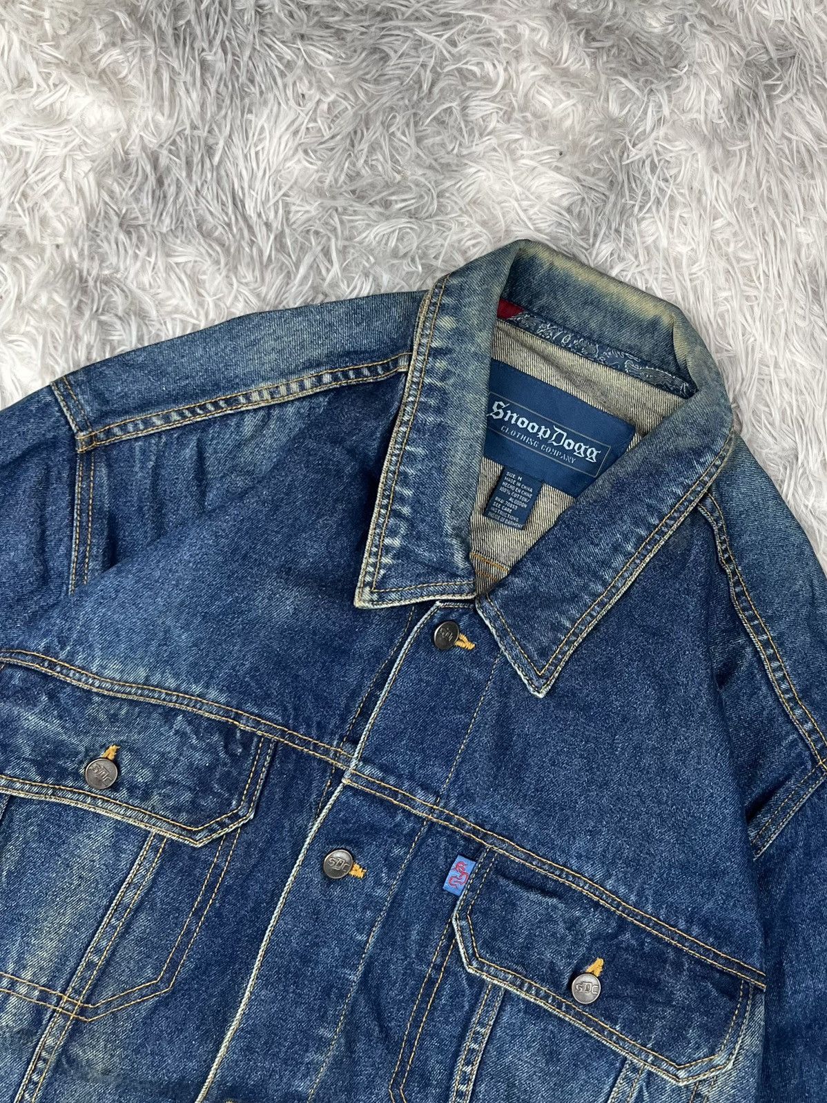 Snoop Dogg Vintage Snoop Dogg SDC Denim Jacket Size US L / EU 52-54 / 3 - 7 Thumbnail