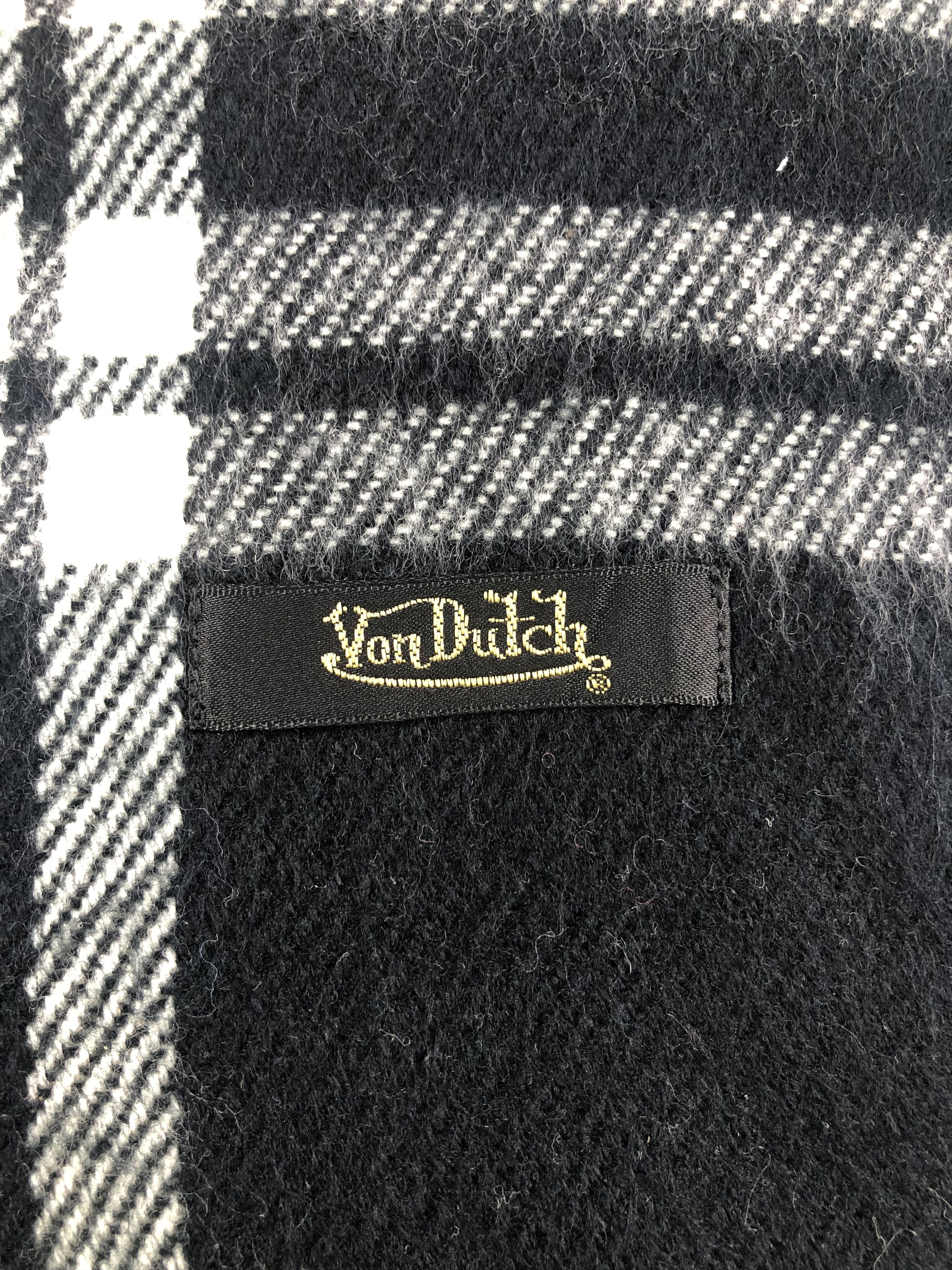 Von Dutch Von Dutch Tartan Scarf / Muffler / Neckwear Size ONE SIZE - 5 Thumbnail