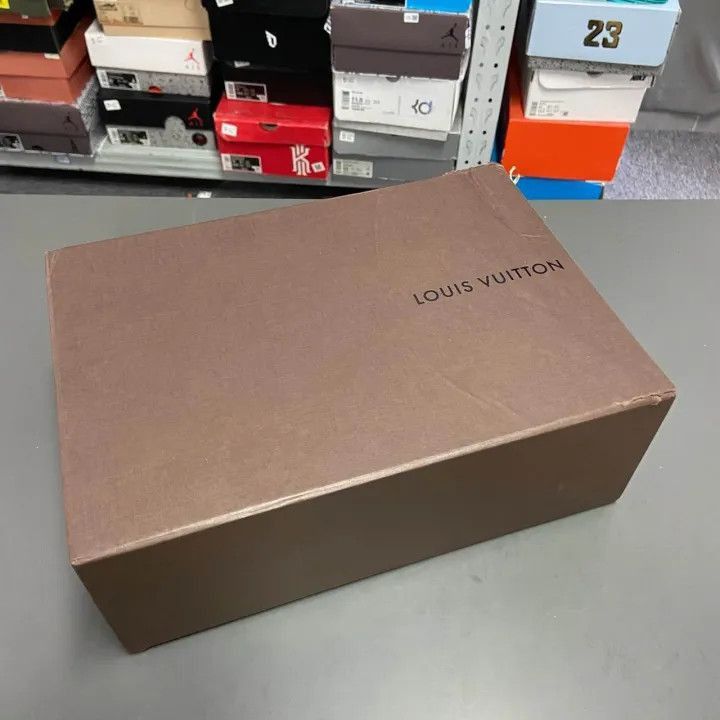 Louis Vuitton Louis Vuitton Blue Denim Slip-On Casual Sneakers -2508 Size US 5 / EU 37 - 6 Thumbnail