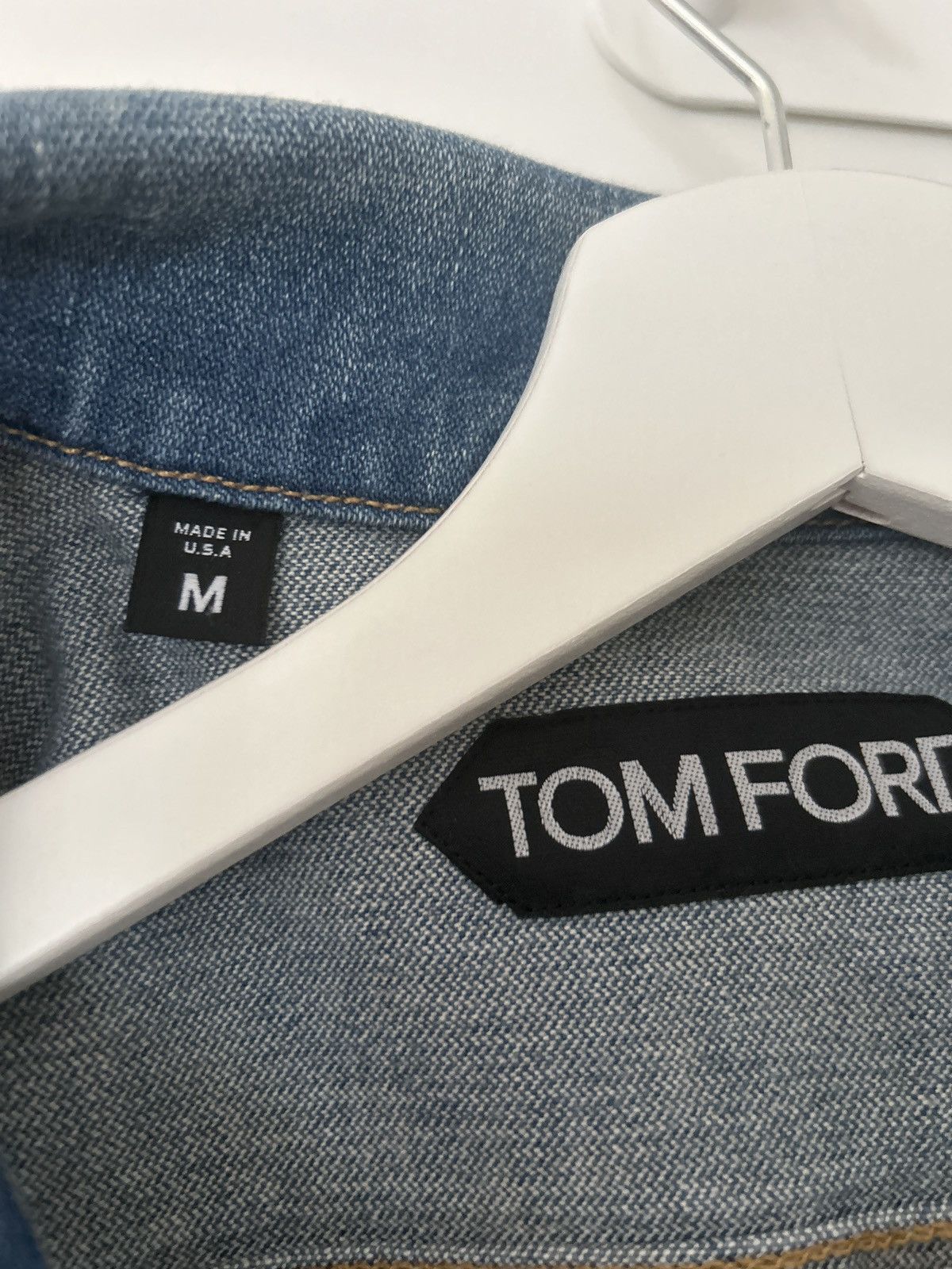 Tom Ford Tom Ford Denim Jacket Size US M / EU 48-50 / 2 - 8 Thumbnail
