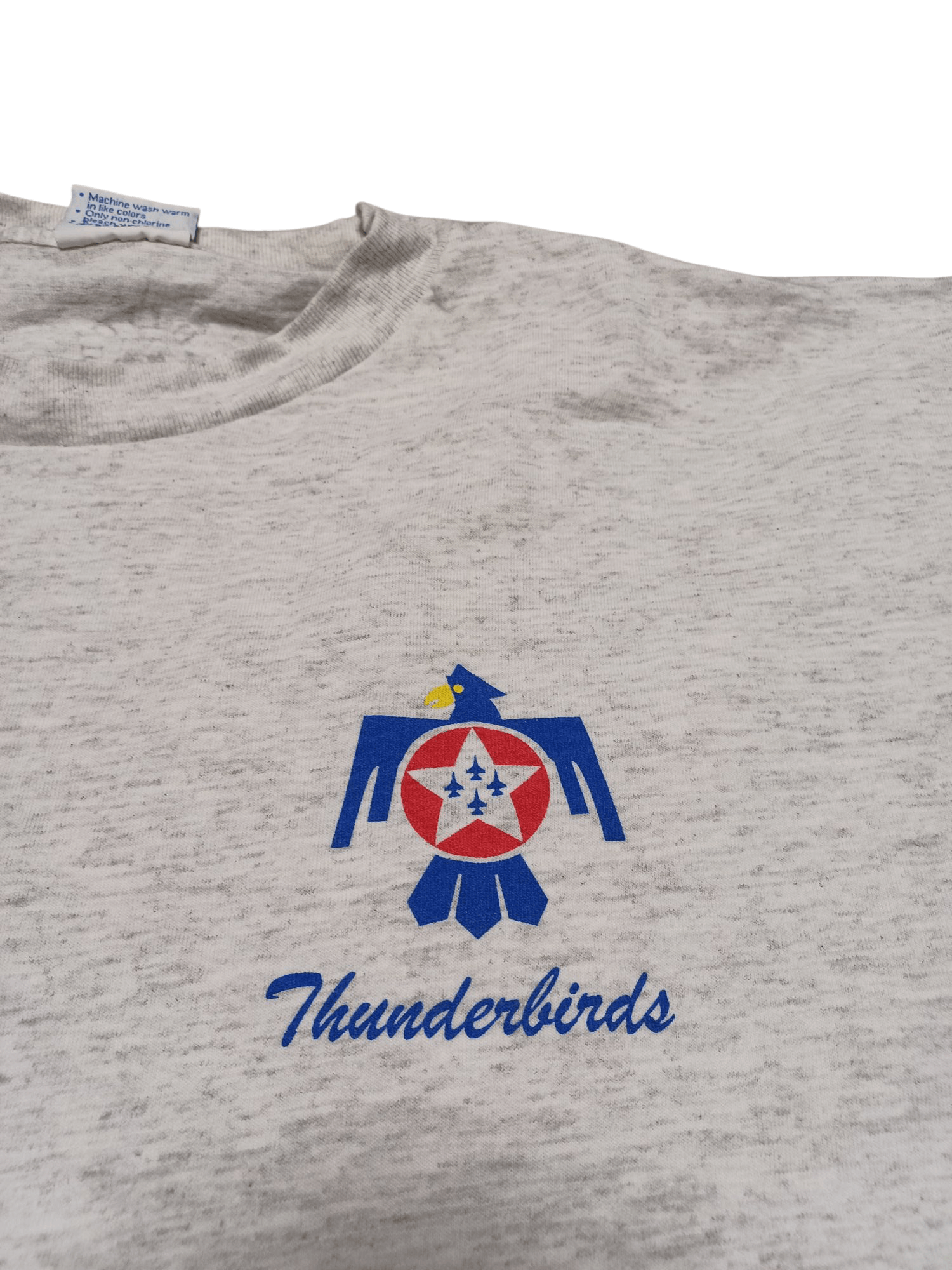 All Sport THUNDERBIRDS NEVADA VINTAGE SINGLE STITCH MILITARY TEE Size US XL / EU 56 / 4 - 4 Thumbnail