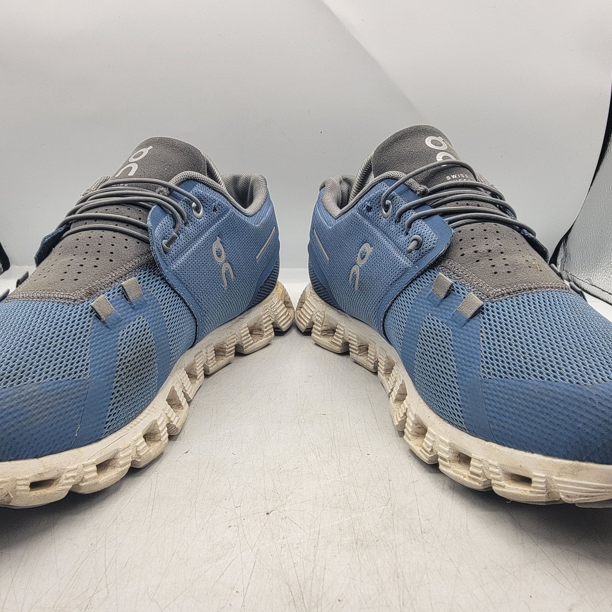On On Cloud 5 Mens 10.5 Blue Stellar Eclipse Athletic Shoes Run Size US 10.5 / EU 43-44 - 2 Thumbnail