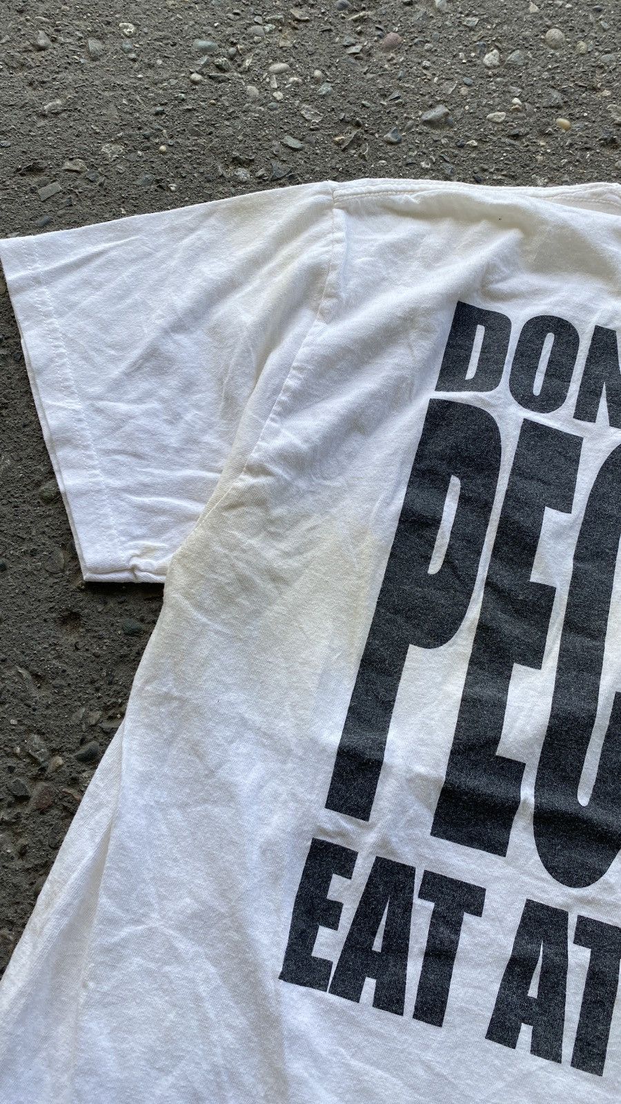 Vintage 90s Don’t Be A Pecker Tee Size US L / EU 52-54 / 3 - 3 Thumbnail