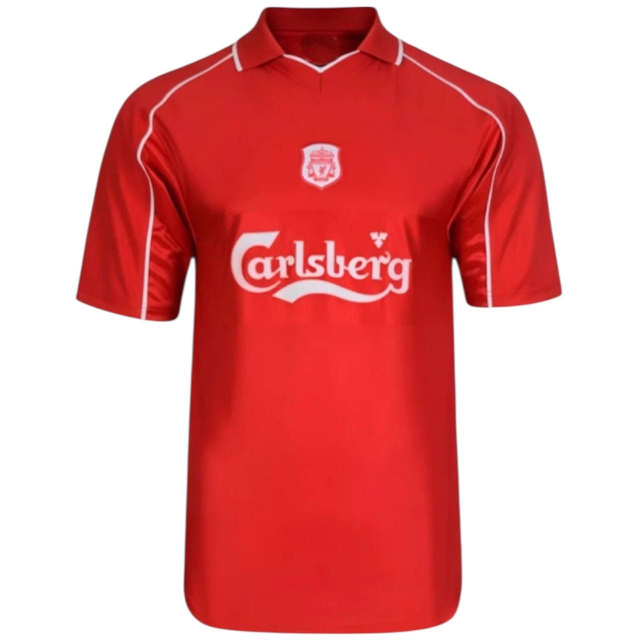 Vintage 2001/2002 LIVERPOOL REMAKE SOCCER JERSEY FOOTBALL SHIRT XXL Size US XXL / EU 58 / 5 - 1 Thumbnail