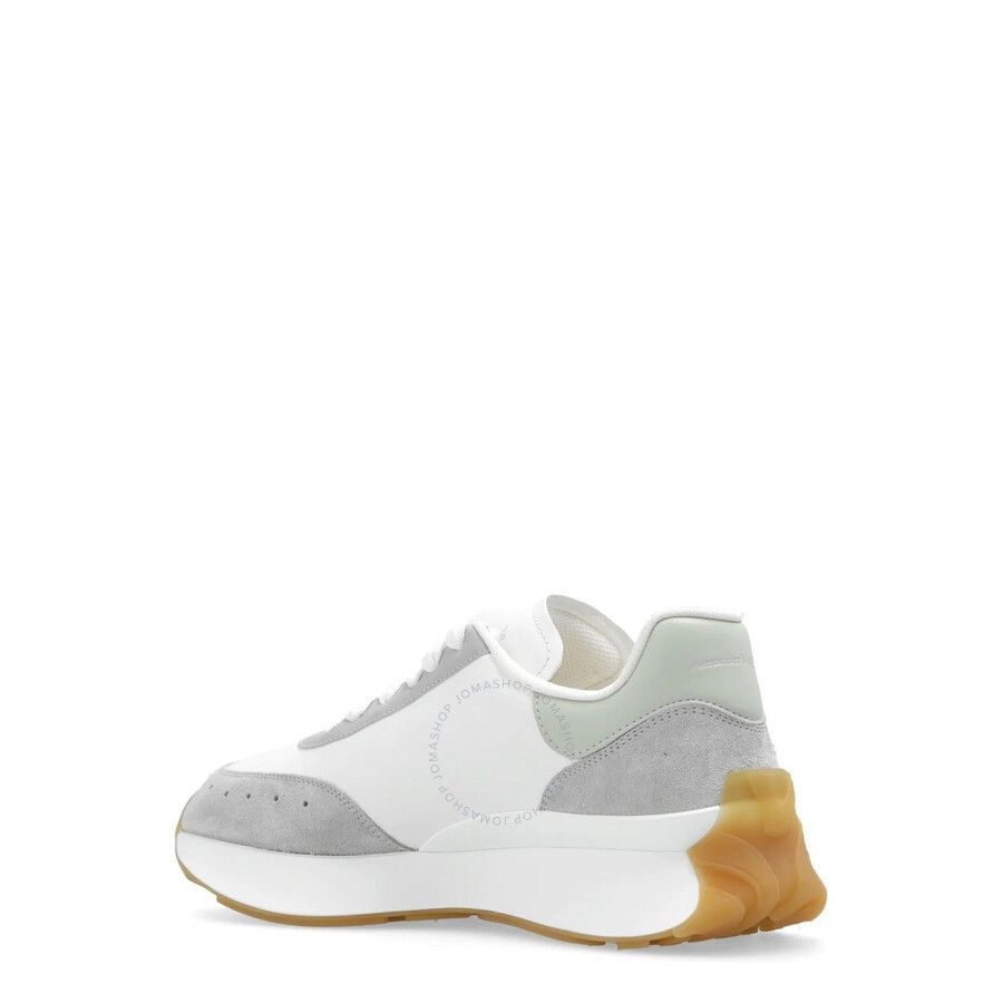 Alexander McQueen o1w1db10925 Sprint Runner in White/Grey Size US 7.5 / IT 37.5 - 4 Thumbnail