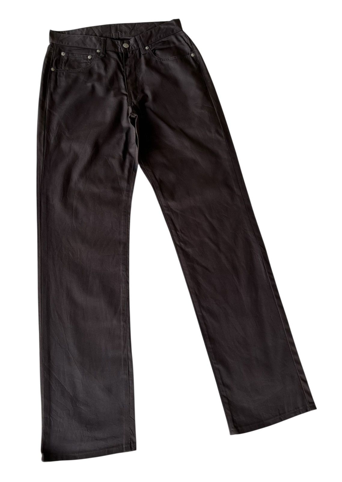 Helmut Lang Vintage Waxed Trouser Helmut Lang Style By Point Standard Size US 30 / EU 46 - 3 Thumbnail