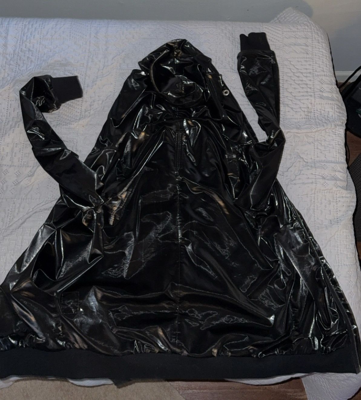 Rick Owens Drkshdw Rick Owens SS23 EDFU Shiny Gimp Jacket Size US S / EU 44-46 / 1 - 6 Thumbnail