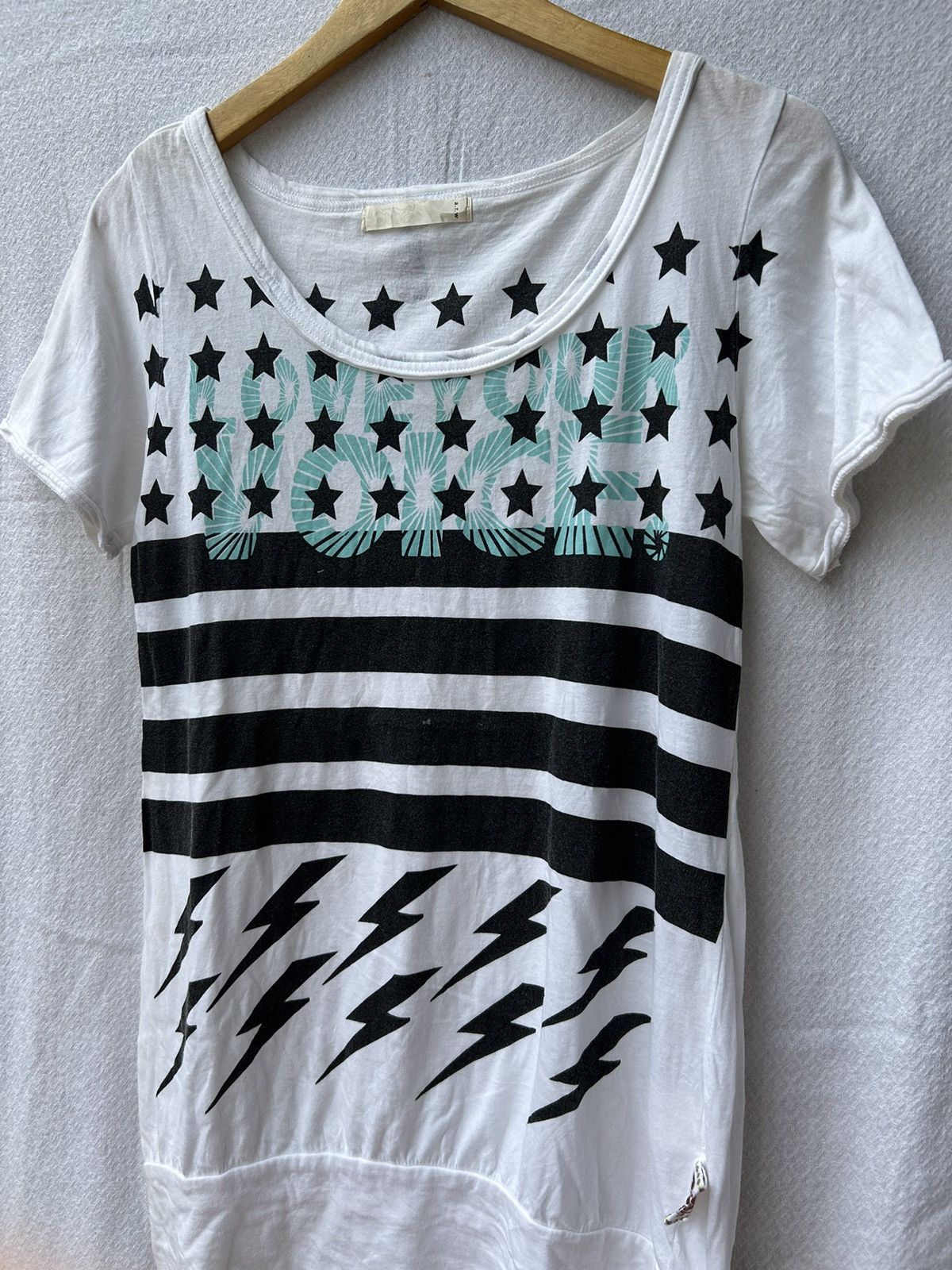 Hysteric Glamour Japanese arrow love your voice shirt Size US M / EU 48-50 / 2 - 3 Thumbnail