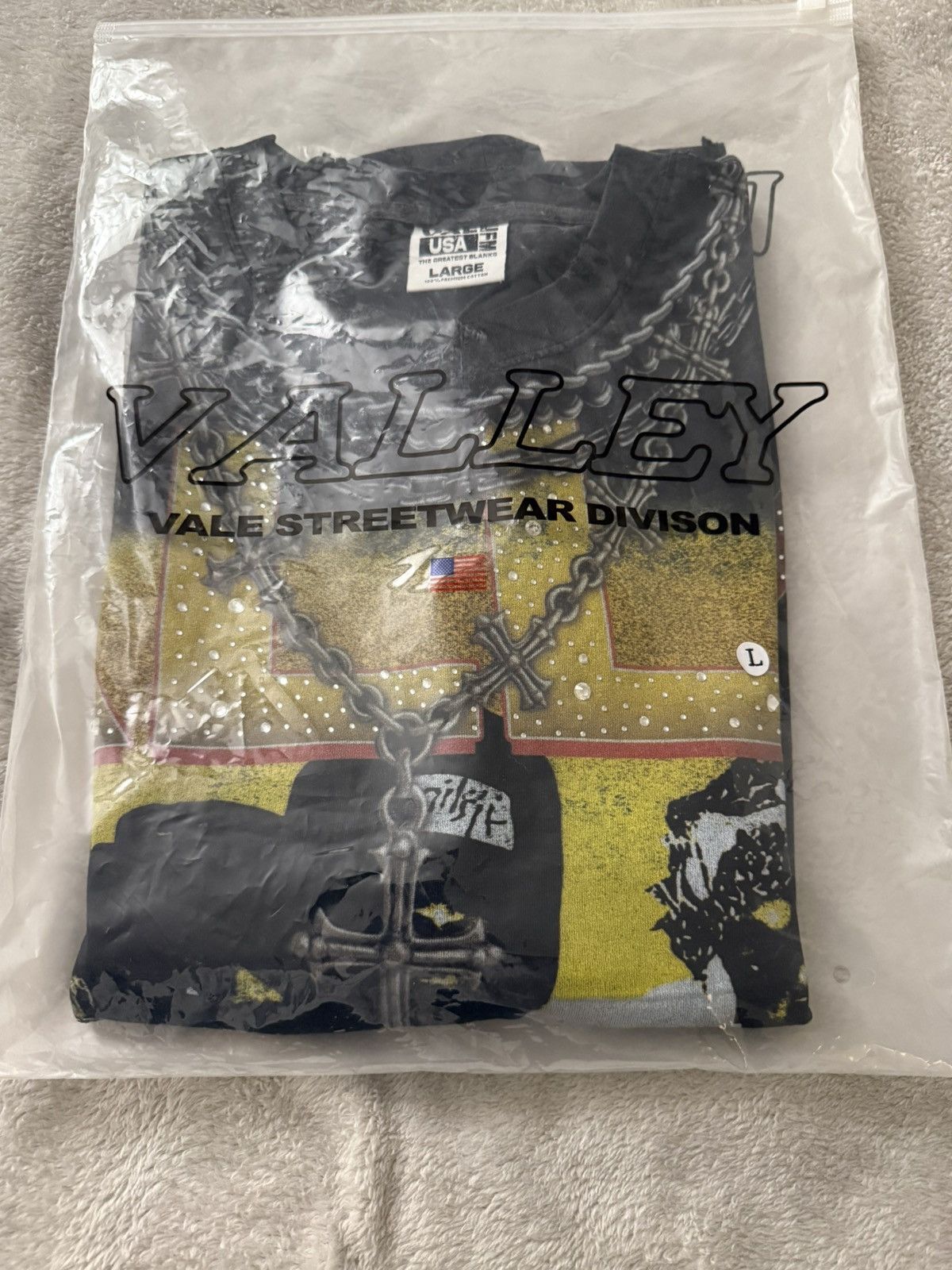 Vale Vale Wu Tang Tee size Large Size US L / EU 52-54 / 3 - 12 Thumbnail