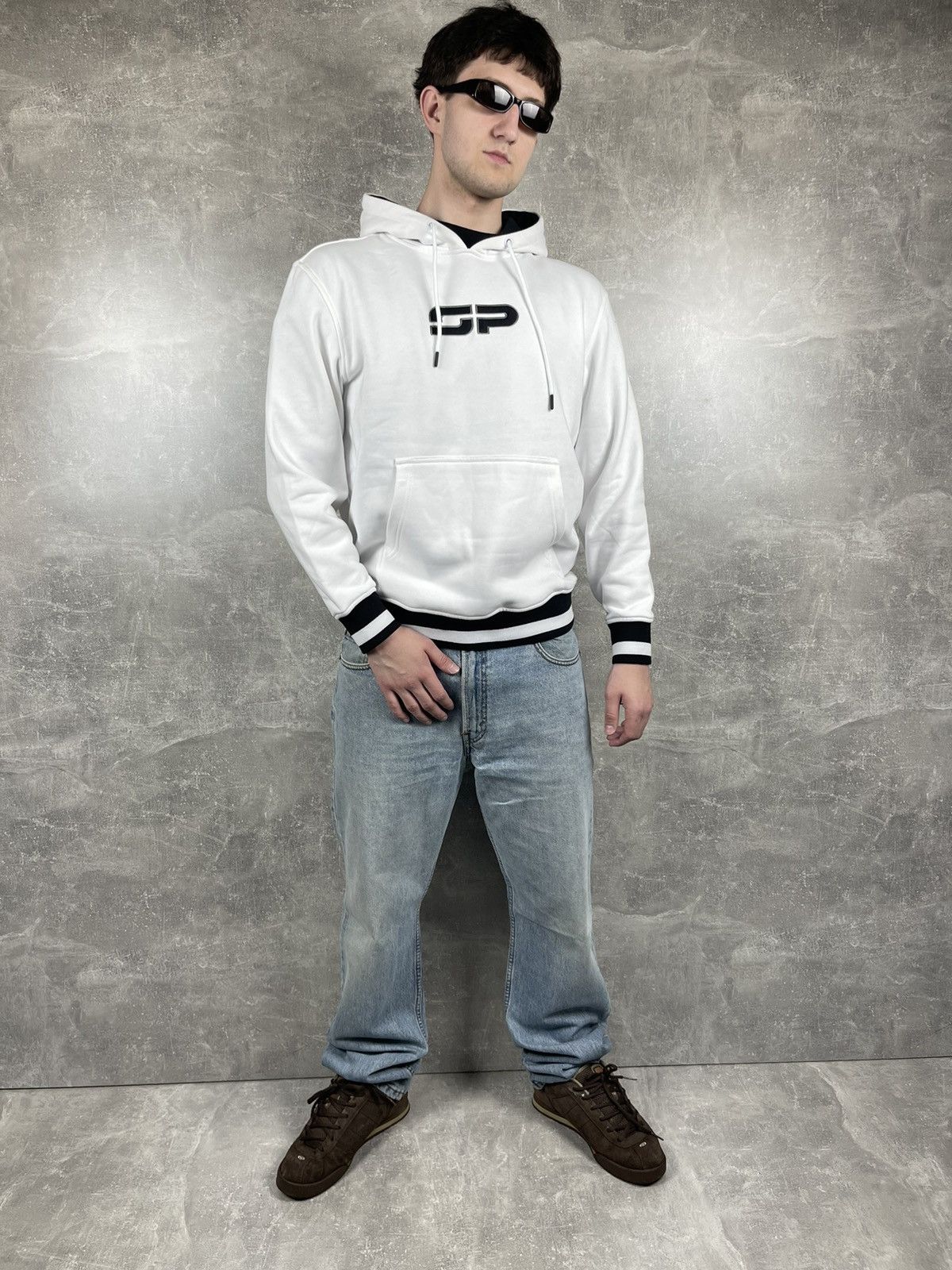 Southpole × Vintage Southpole NWT USA Big Logo White Y2K 00s Vintage Hoodie Size US L / EU 52-54 / 3 - 4 Thumbnail