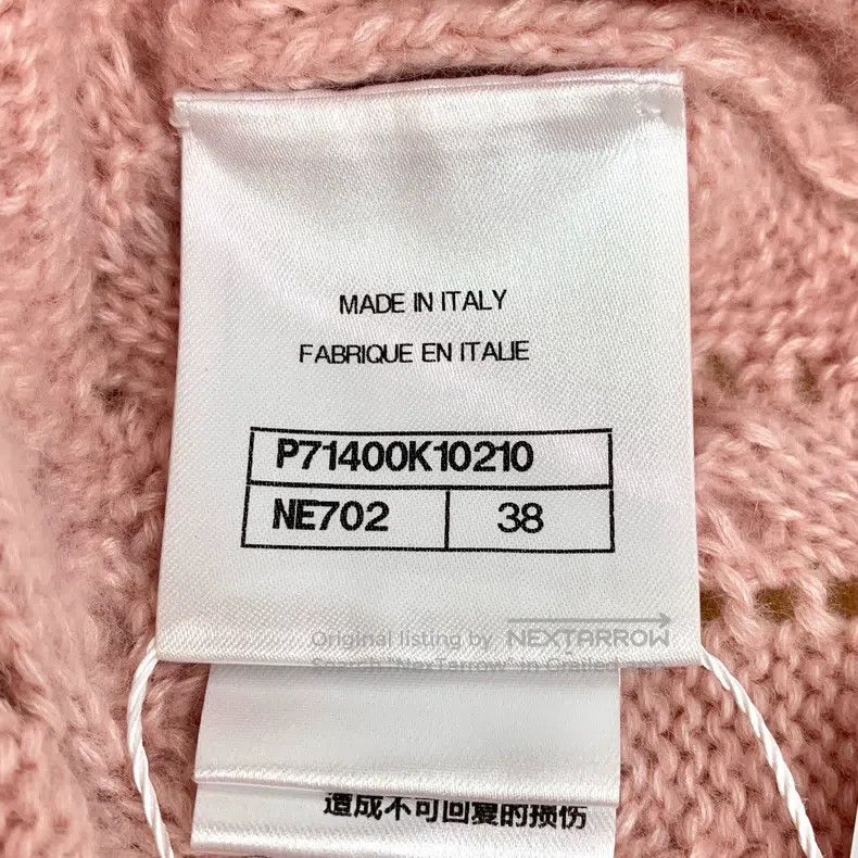 Chanel Chanel Pink mulberry silk V-neck single-breasted long-slee Size XS / US 0-2 / IT 36-38 - 6 Thumbnail