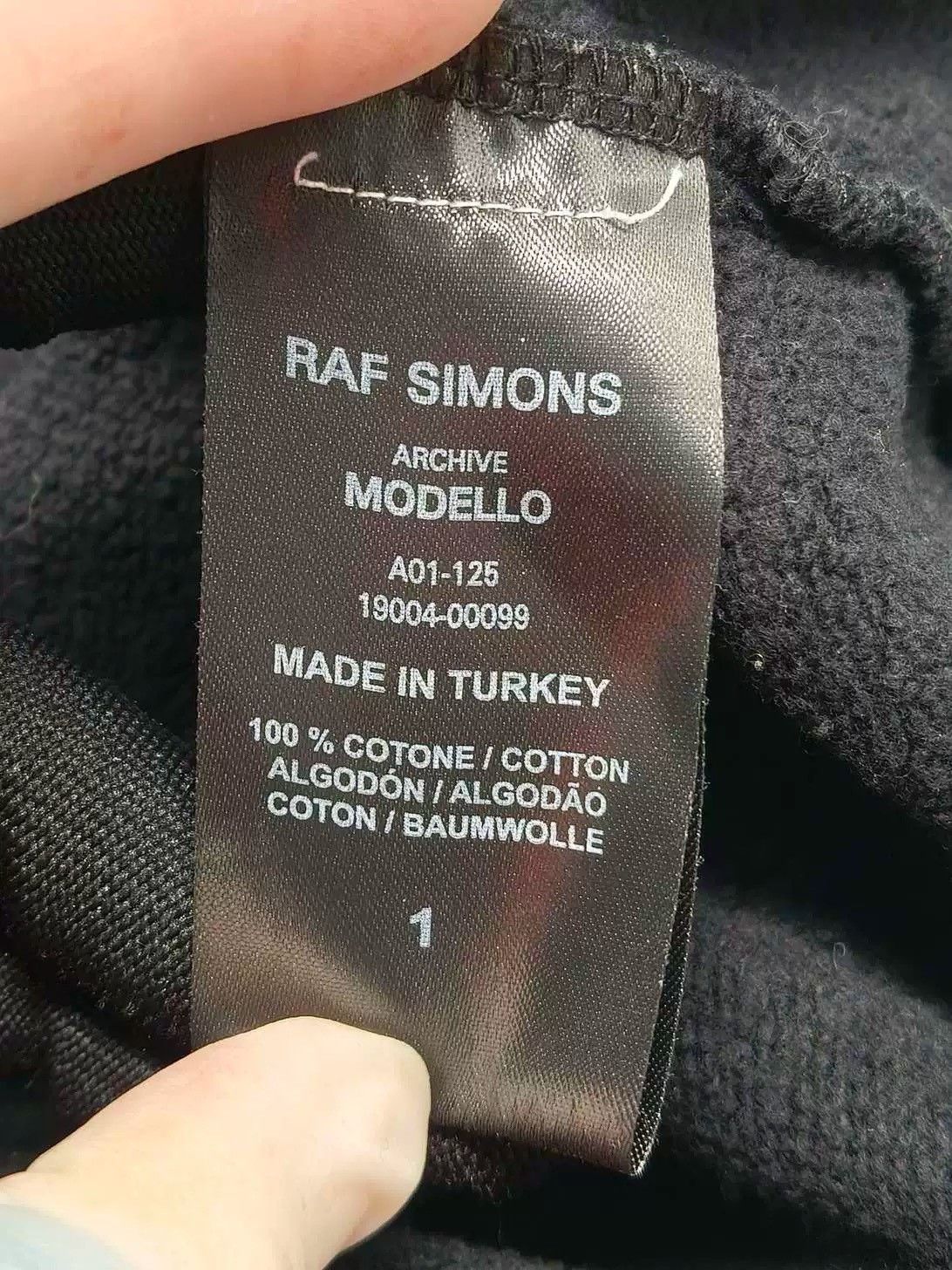 Raf Simons raf simons archive redux hoodie 2501-Nextarrow Size US S / EU 44-46 / 1 - 3 Thumbnail