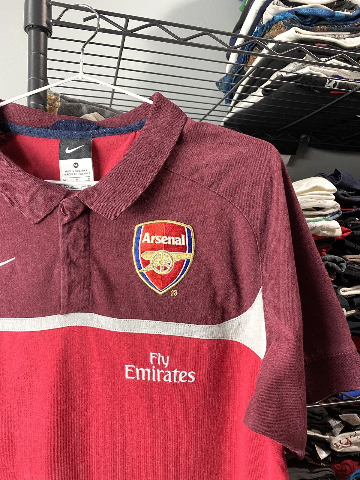 Nike Vintage Nike Arsenal Soccer T Shirt Jersey Size US M / EU 48-50 / 2 - 3 Thumbnail