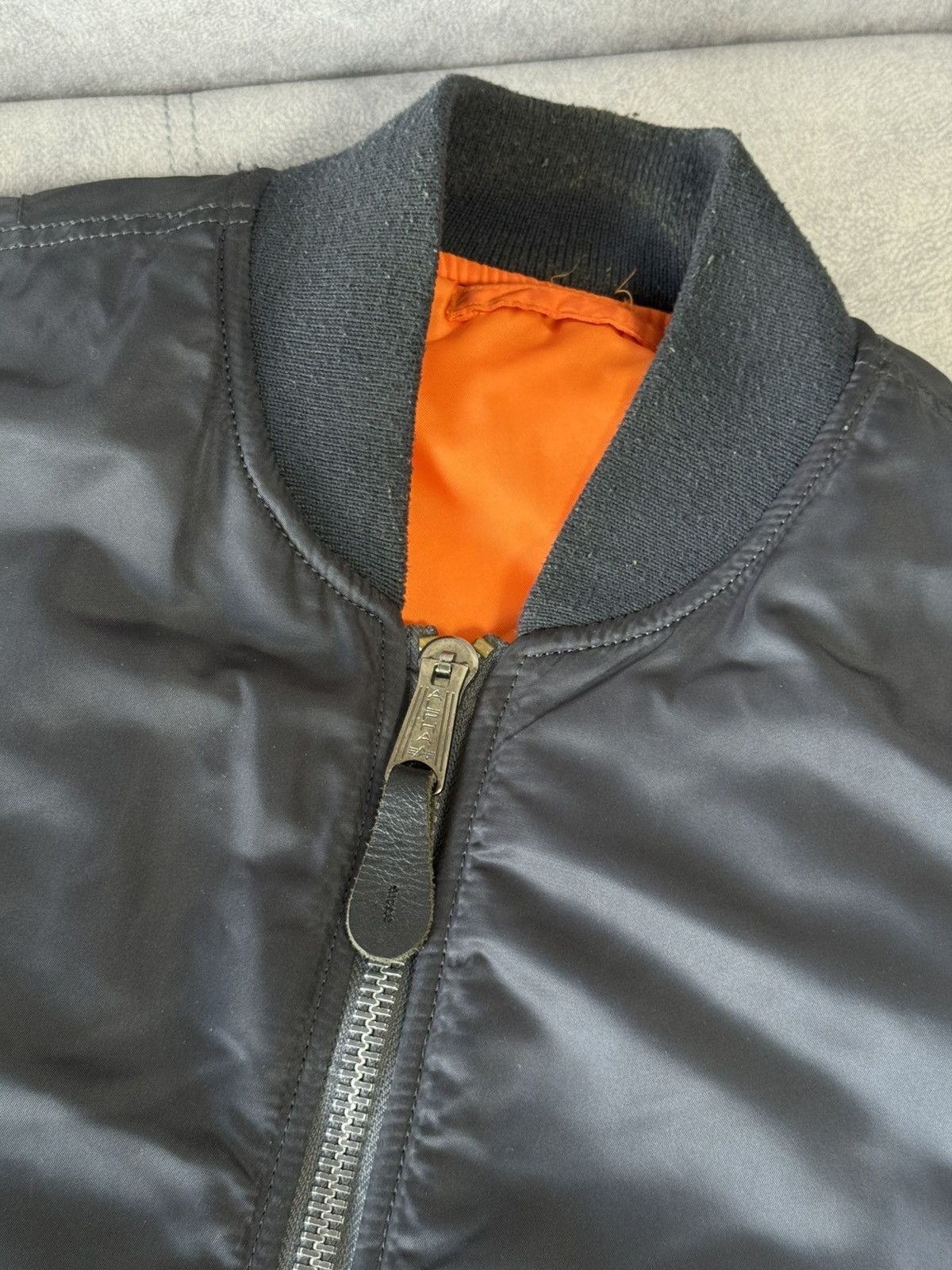 Alpha Industries × Vintage Vintage Alpha Industries MA-1 flyers bomber jacket military Size US S / EU 44-46 / 1 - 8 Thumbnail