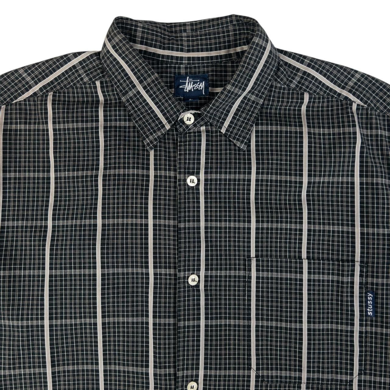 Stussy Vintage Stussy Long Sleeve Button Up Shirt Size L Size US L / EU 52-54 / 3 - 3 Thumbnail