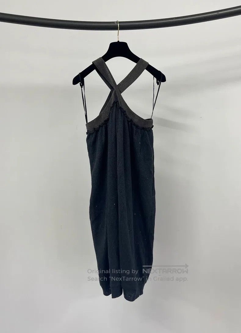 Brunello Cucinelli Brunello Cucinelli Black halter neck slip dress Size M / US 6-8 / IT 42-44 - 2 Thumbnail