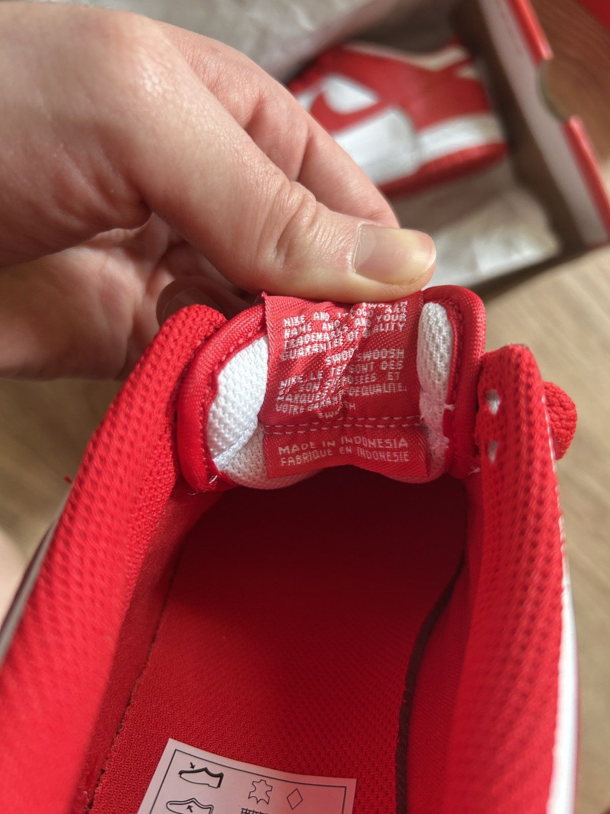 Nike Nike Low Dunk University Red Size US 7.5 / IT 37.5 - 5 Thumbnail