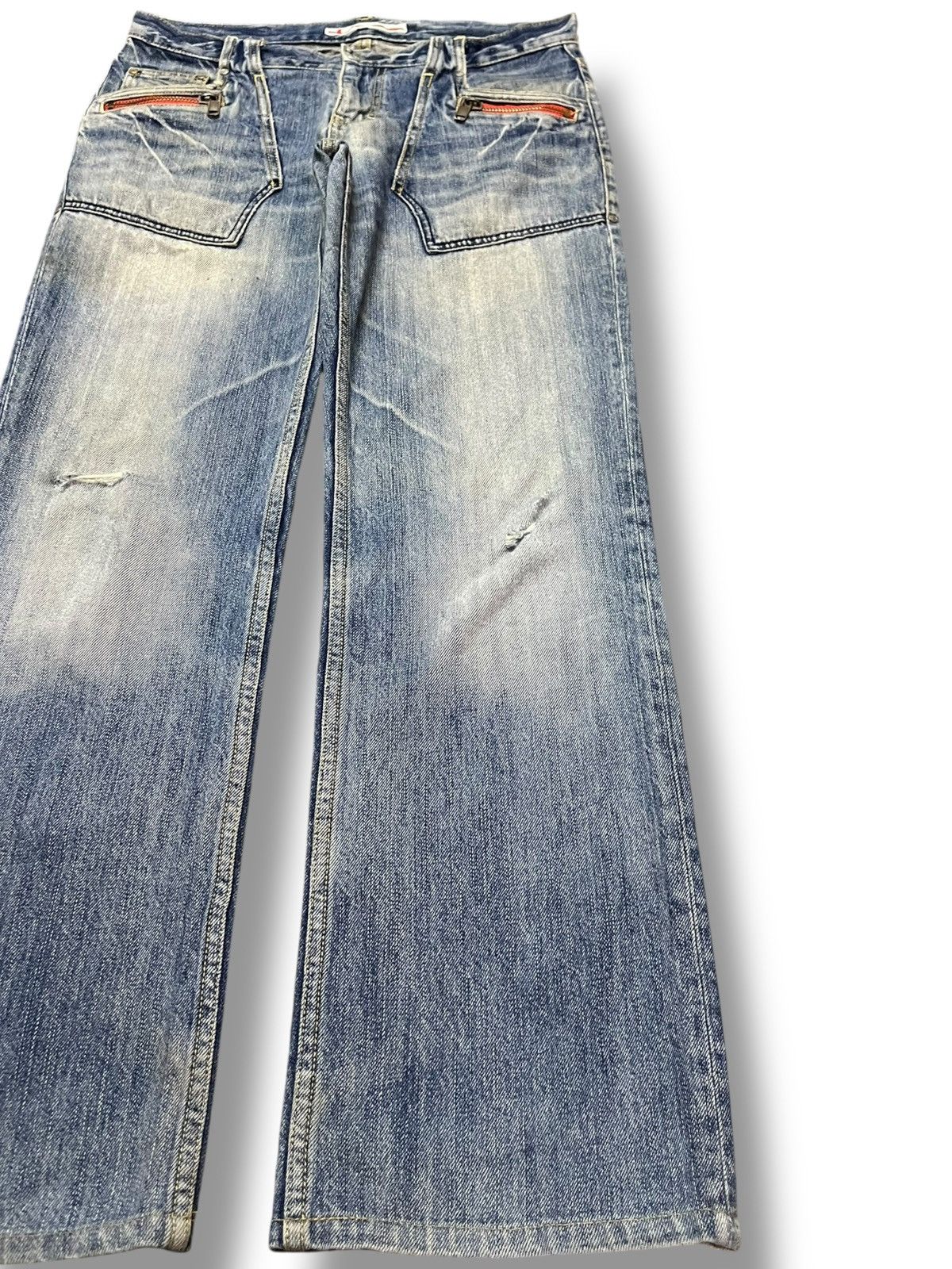 KOJIMA GENES Vintage Genoese Avant Garde Seditionaries Denim Size US 33 - 6 Thumbnail