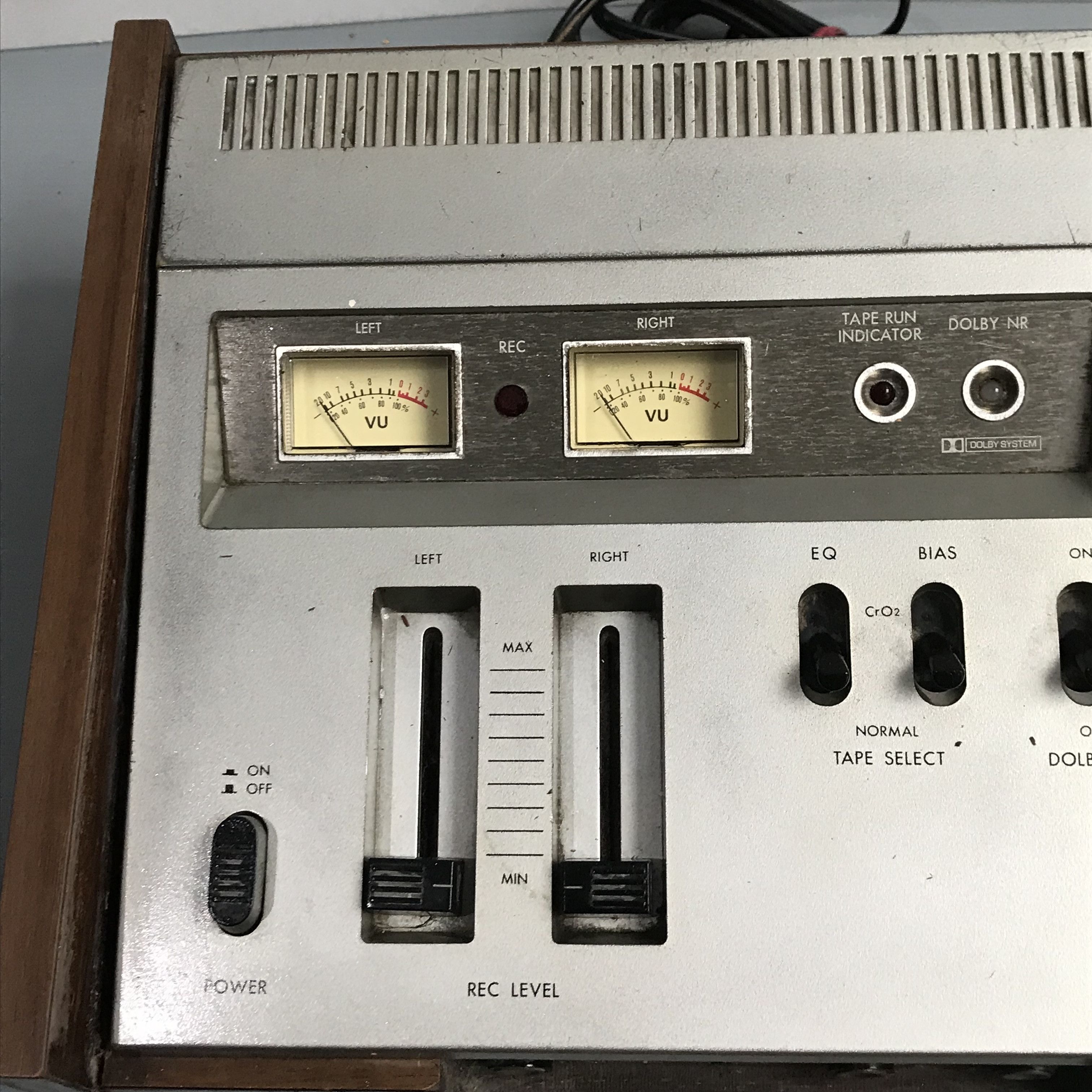 Electric Cottage Vintage JVC CD-1740B Cassette Tape Deck 1974 made in japan Size ONE SIZE - 3 Thumbnail