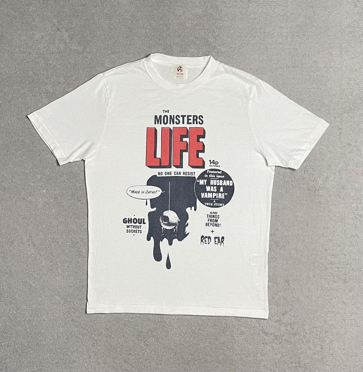 Paul Smith Red Ear Vintage White T-Shirt Tee Red Ear Paul Smith Japan Size US M / EU 48-50 / 2 - 1 Thumbnail
