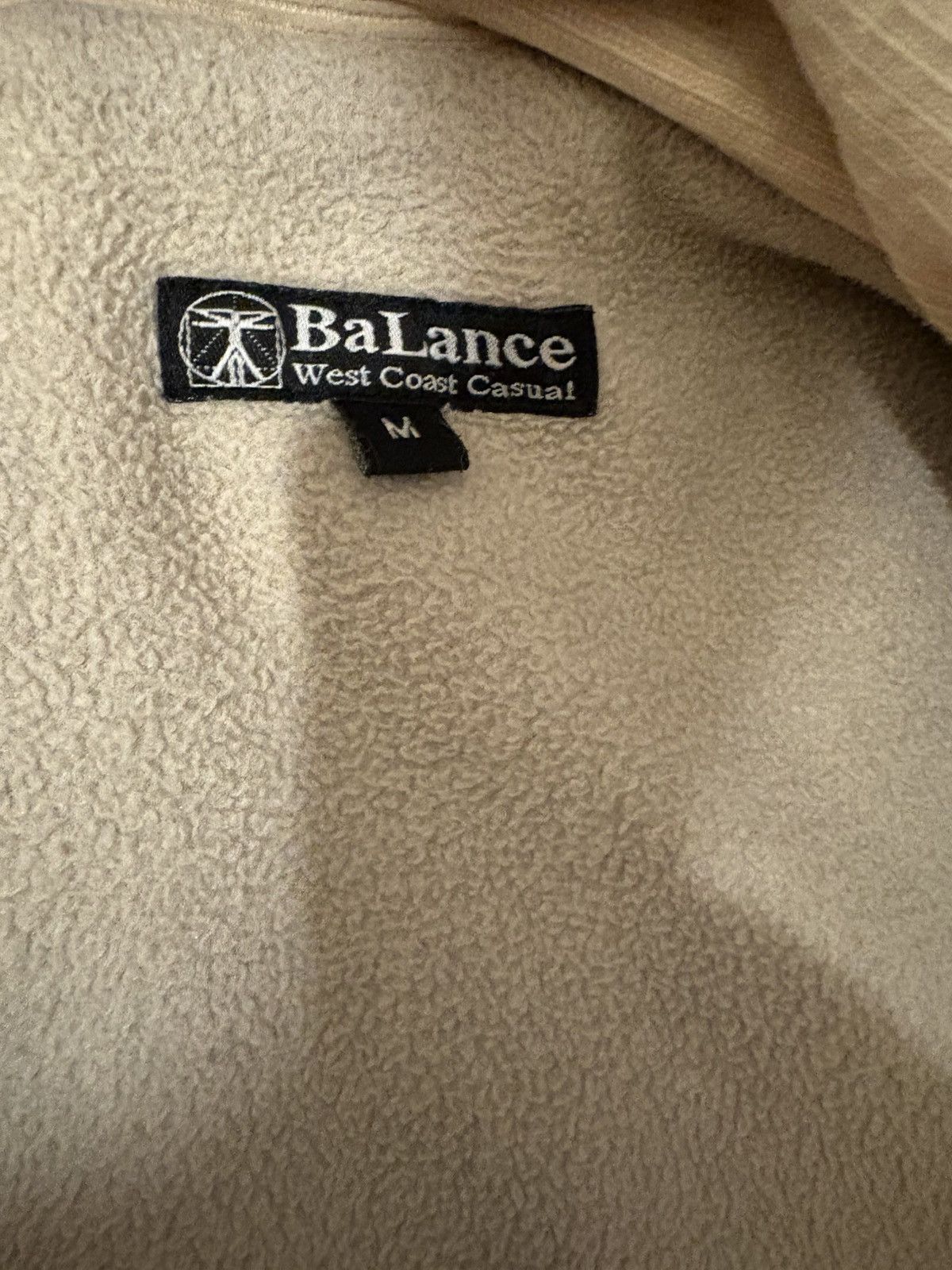 Vintage Vintage BaLance Beige Jean Jacket 90s Distressed Denim Grail Size US M / EU 48-50 / 2 - 10 Thumbnail