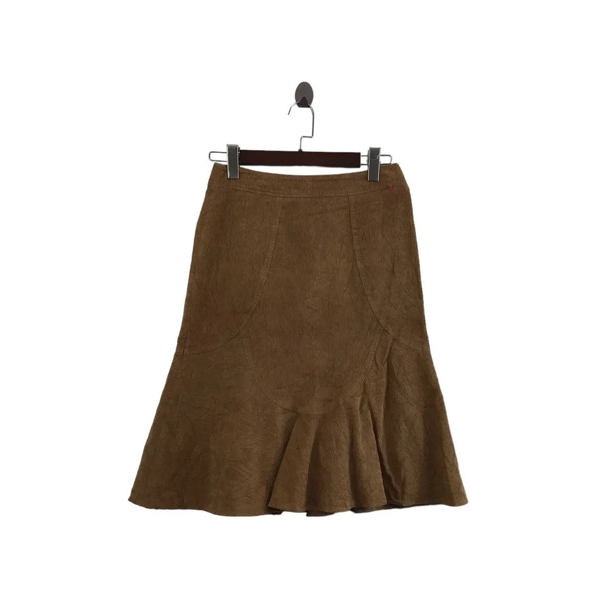 Max Mara Vintage MAX MARA Made In Italy Yoke Panel Midi Box Pleats Size 28" / US 6 / IT 42 - 1 Thumbnail