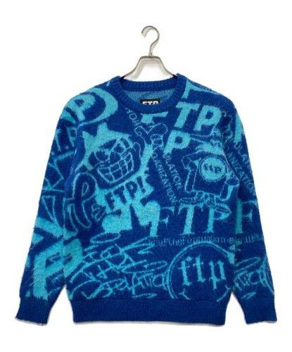 Fuck The Population Mohair Sweater Size US L / EU 52-54 / 3 - 1 Thumbnail