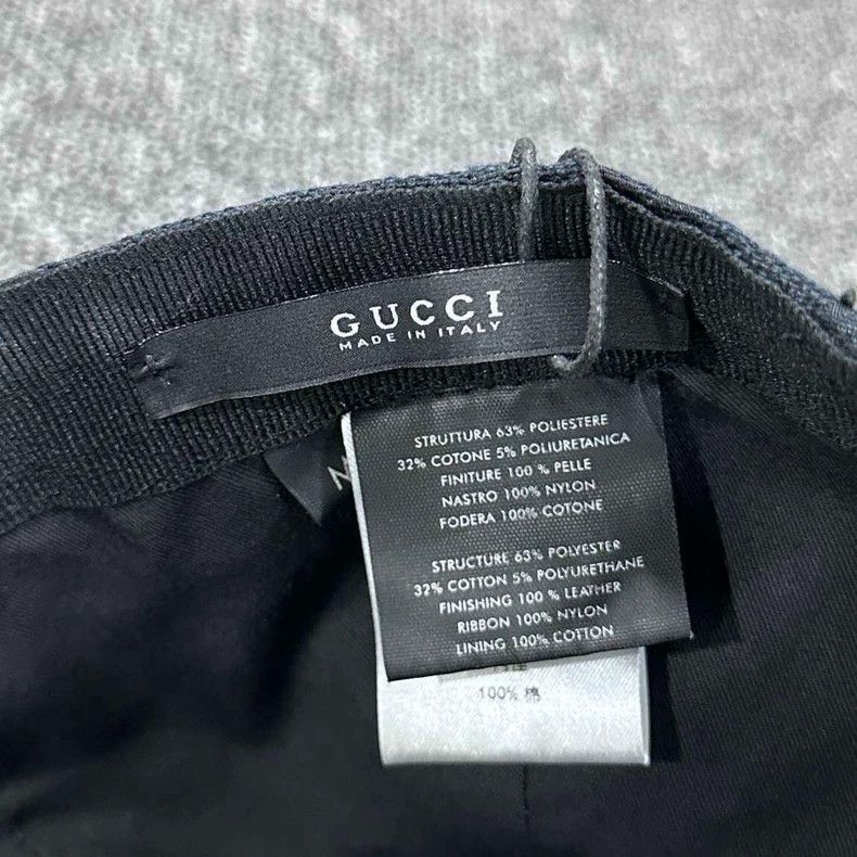 Gucci gucci dark pattern baseball cap-2508 Size ONE SIZE - 4 Thumbnail