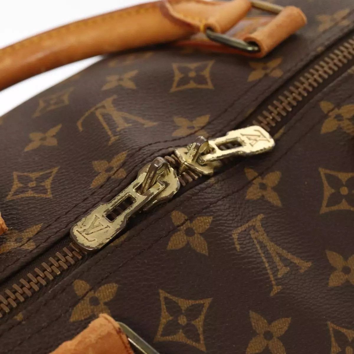 Louis Vuitton LOUIS VUITTON Monogram Keepall 60 Boston Bag Size ONE SIZE - 9 Thumbnail