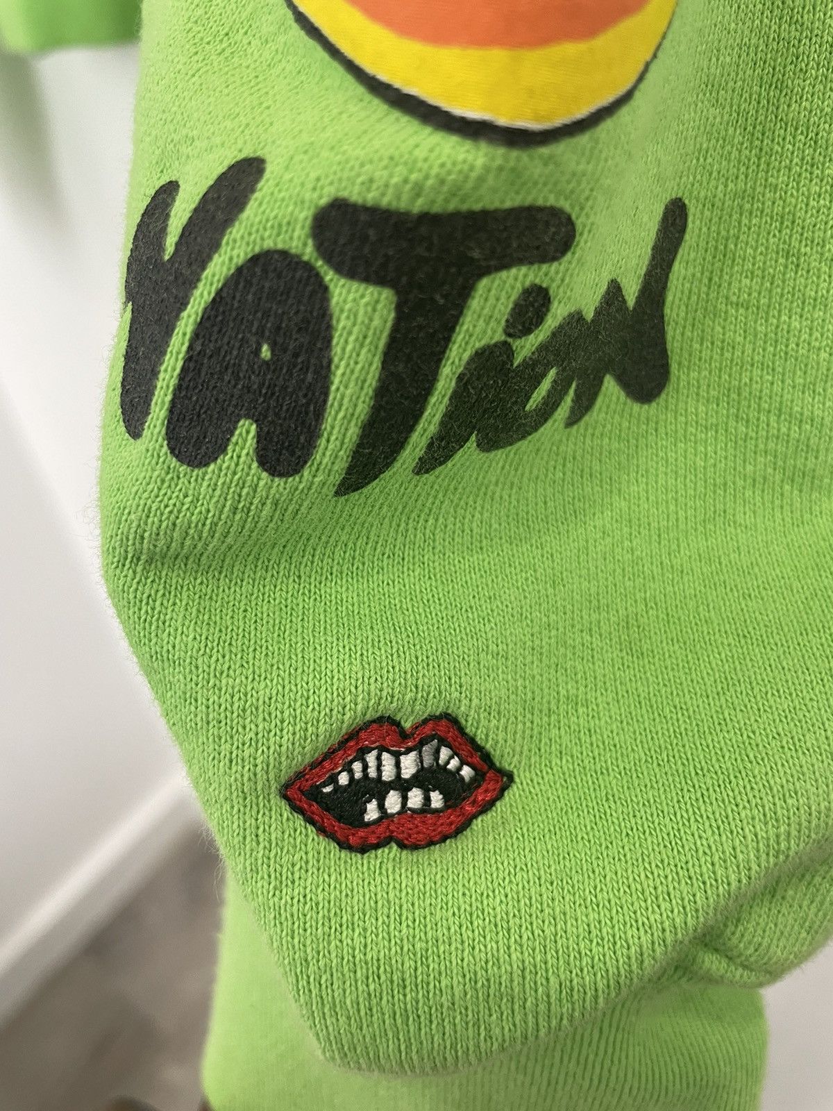 Chrome Hearts Chrome Hearts Matty Boy Sex Records Lime green Sweatshirt Size US S / EU 44-46 / 1 - 4 Thumbnail