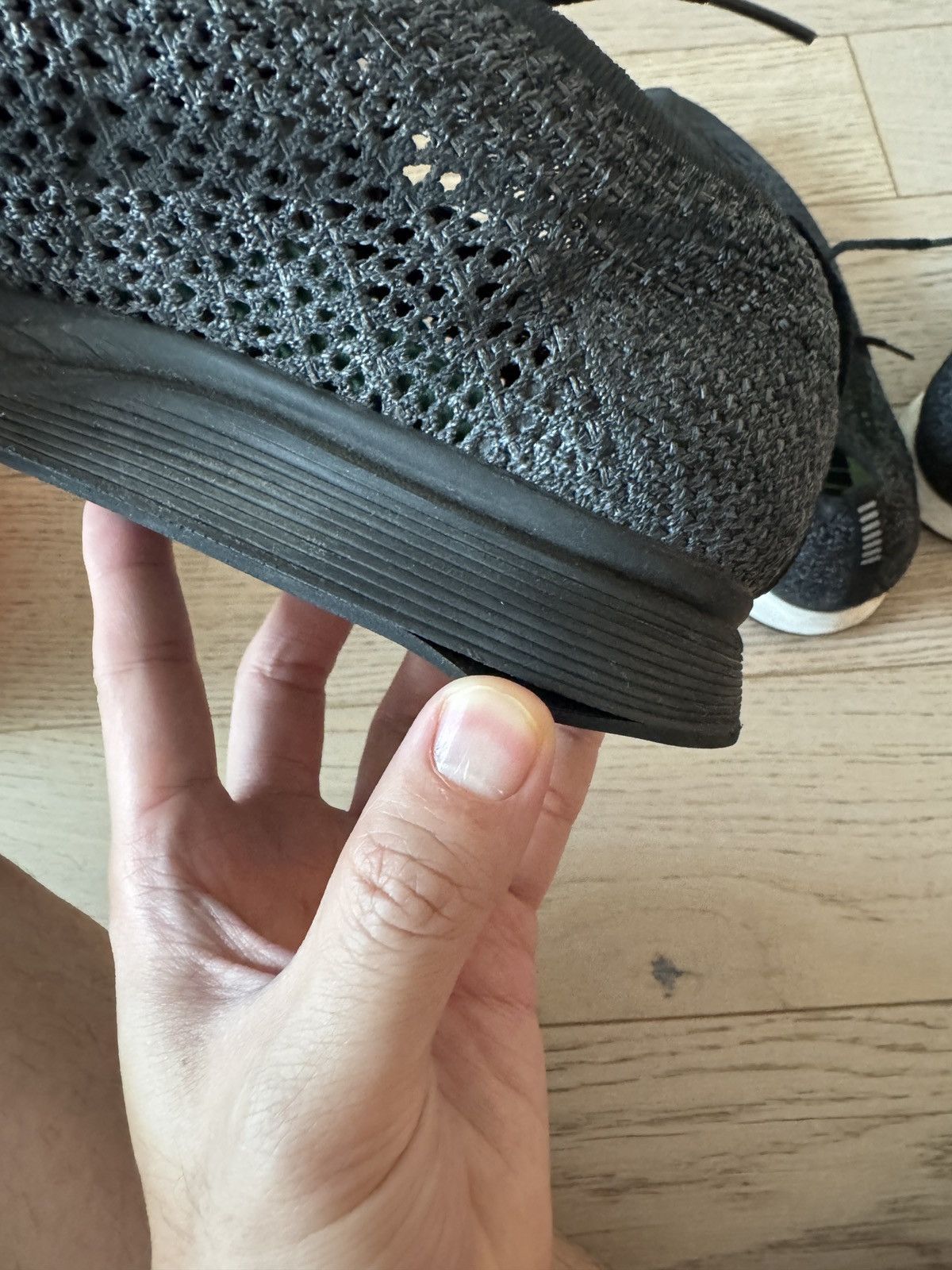 Nike Flyknit Racer ‘Triple Black’ US9 Size US 9 / EU 42 - 7 Thumbnail