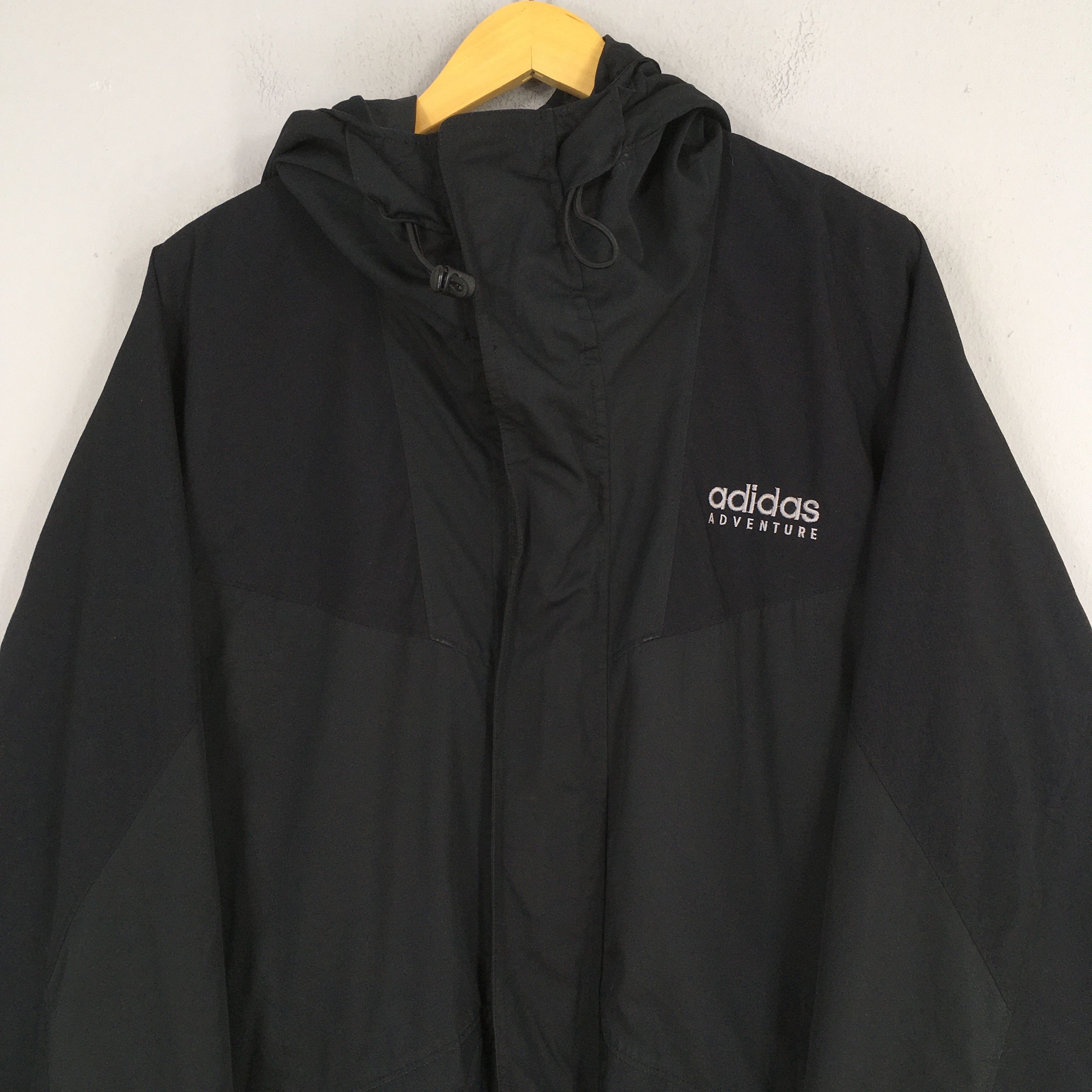 Adidas Vintage 90's Adidas Adventure Hoodie Jacket XL Size US XL / EU 56 / 4 - 2 Thumbnail