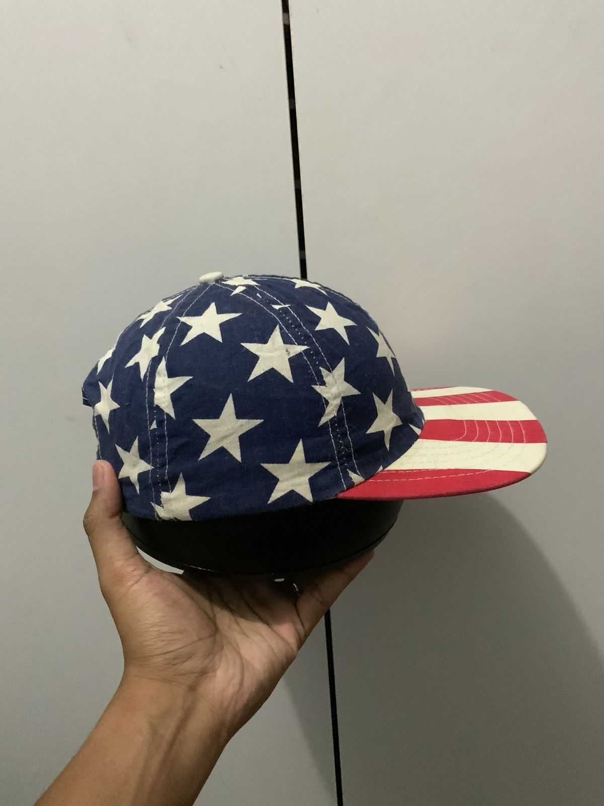 Vintage Bell Bred USA Union Flag Vintage Hat Size ONE SIZE - 4 Thumbnail