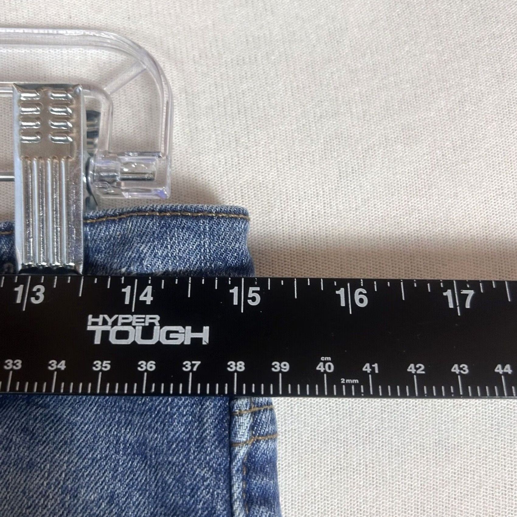Gap Gap 1969 Jeans Women's Size 27R Ankle Blue Cotton Stretch Denim Straight 5-Pocket Zipper Button Regular Rise 26in Inseam 90s City Vintage: No Size 27" / US 4 / IT 40 - 6 Thumbnail