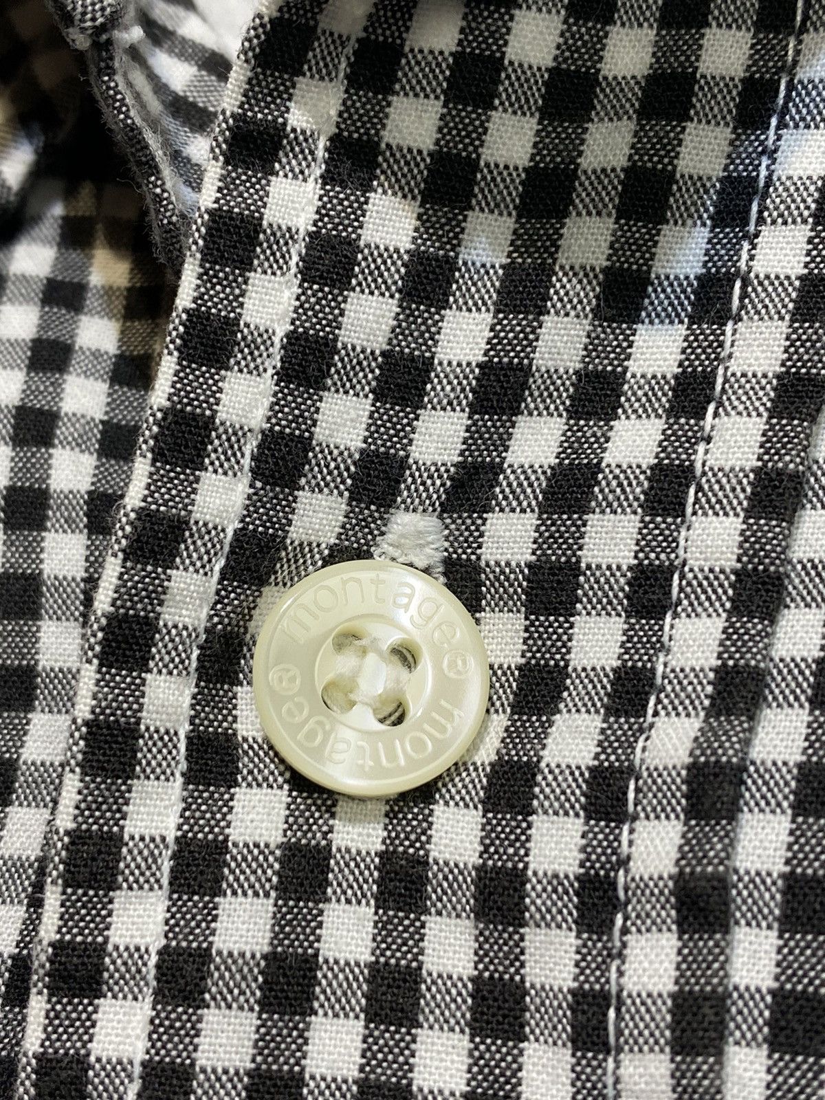Montage Vintage Montage Japan Statements Cut Rework Button Up Shirts Size US M / EU 48-50 / 2 - 7 Thumbnail