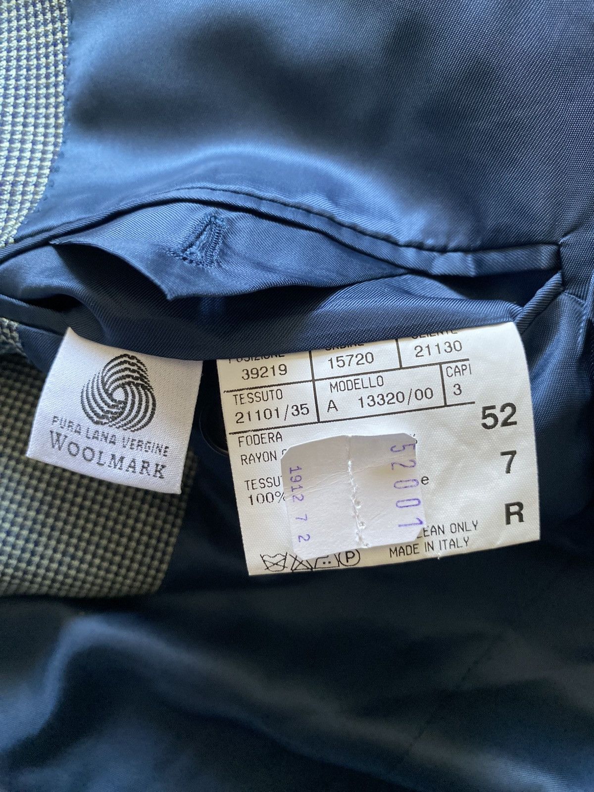 Canali Canali Blazer Jacket Men’s Size IT 52 R Italy Wool Cupro Size 52R - 12 Thumbnail