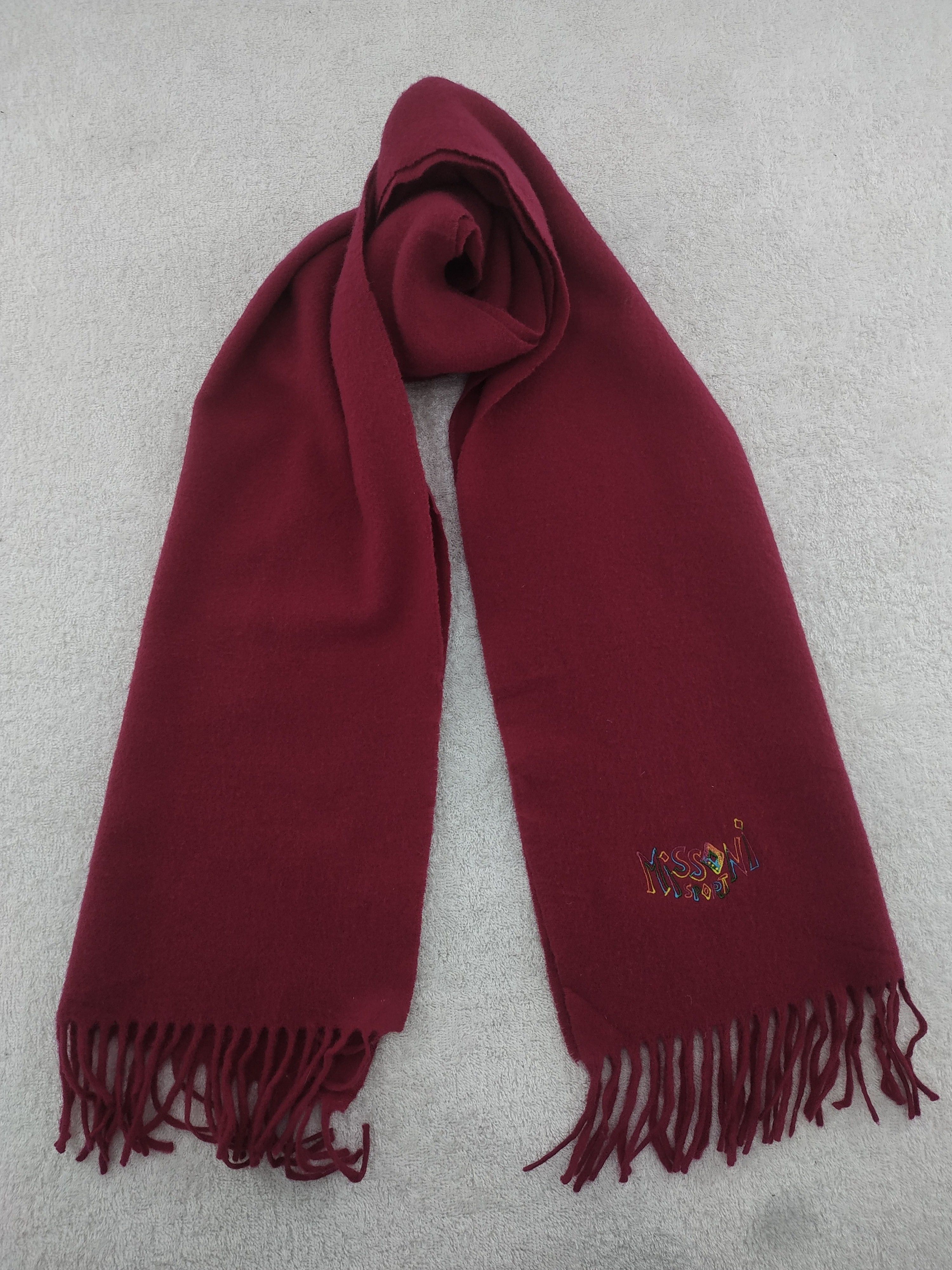 Missoni × Vintage Missoni Scarf / Muffler / Neckwear - WW812 Size ONE SIZE - 1 Thumbnail
