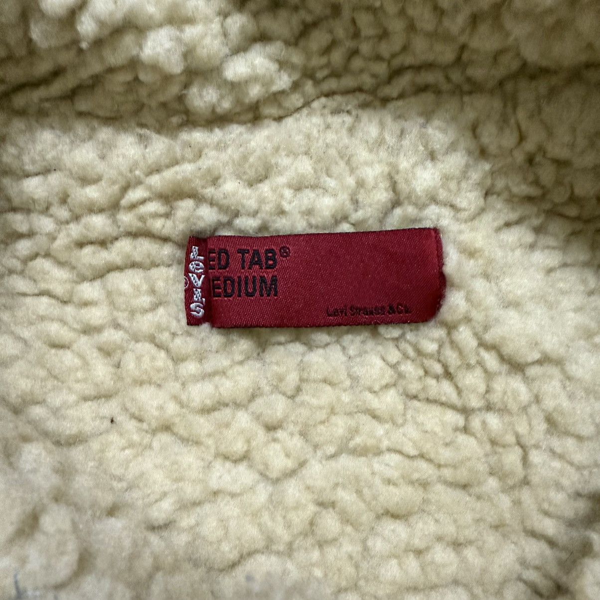 Levi's Vintage Levis Red Tab Jacket Trucker Shearling Size US M / EU 48-50 / 2 - 9 Thumbnail