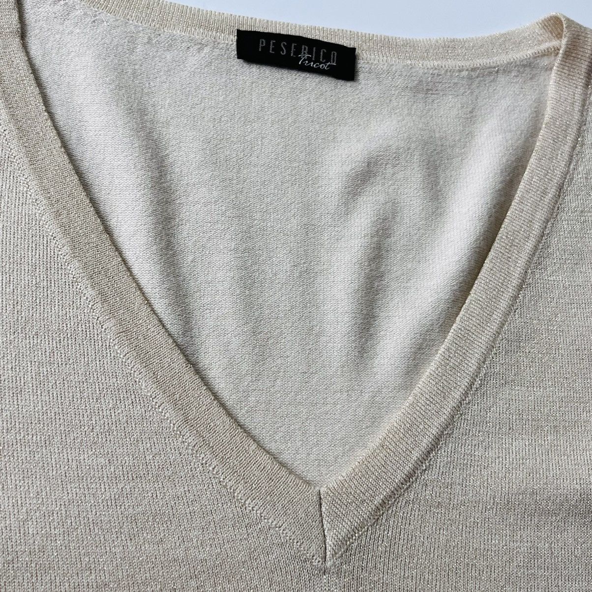 Peserico Peserico Tricot Womens Merino Silk Cashmere Pullover Sweater Size S / US 4 / IT 40 - 6 Thumbnail