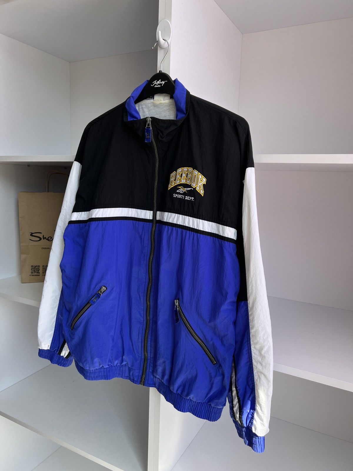 Reebok × Vintage Vintage Reebok Sport Track Jacket 90s style Size US L / EU 52-54 / 3 - 6 Thumbnail